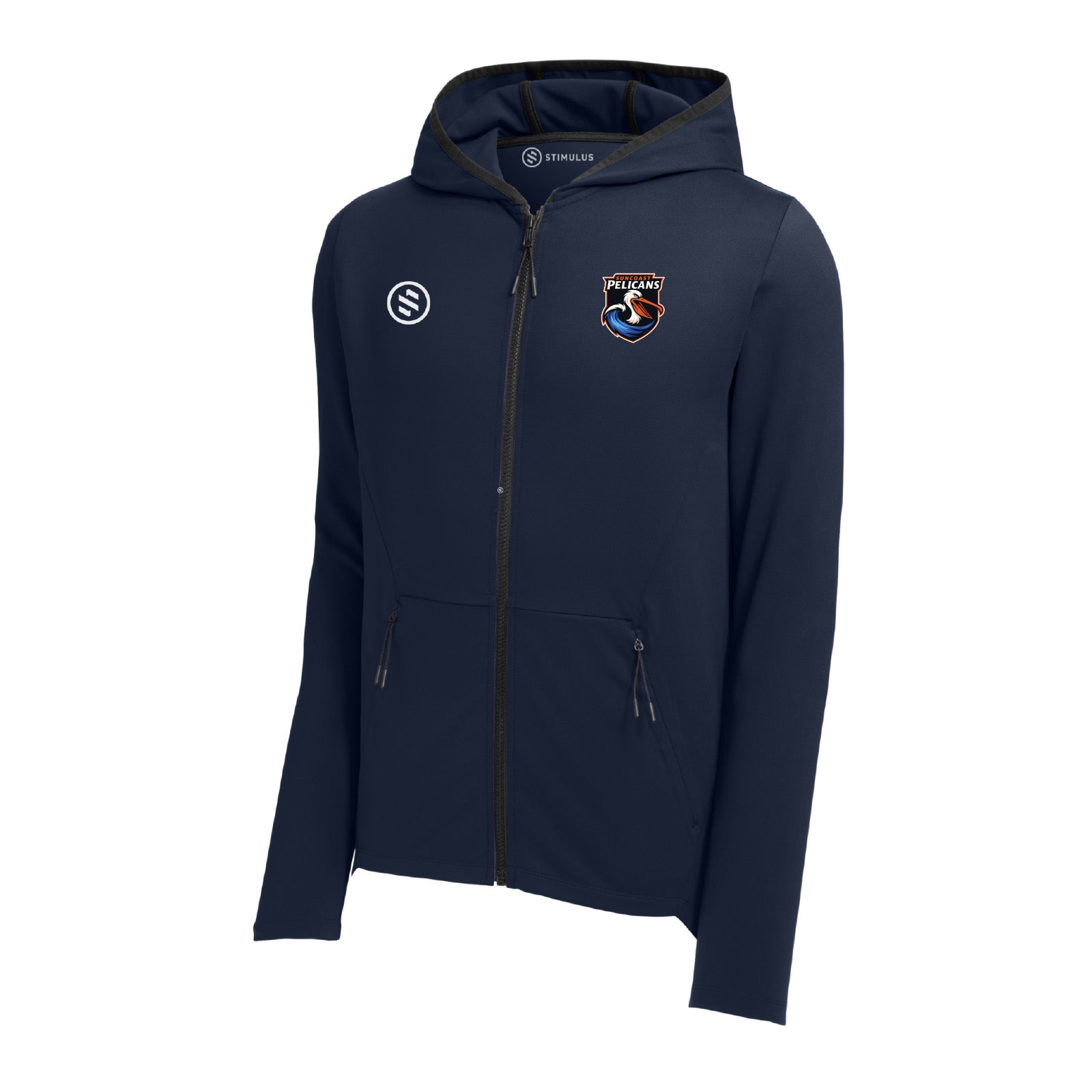 Suncoast Pelicans - Performance Zip Hoodie - Men's