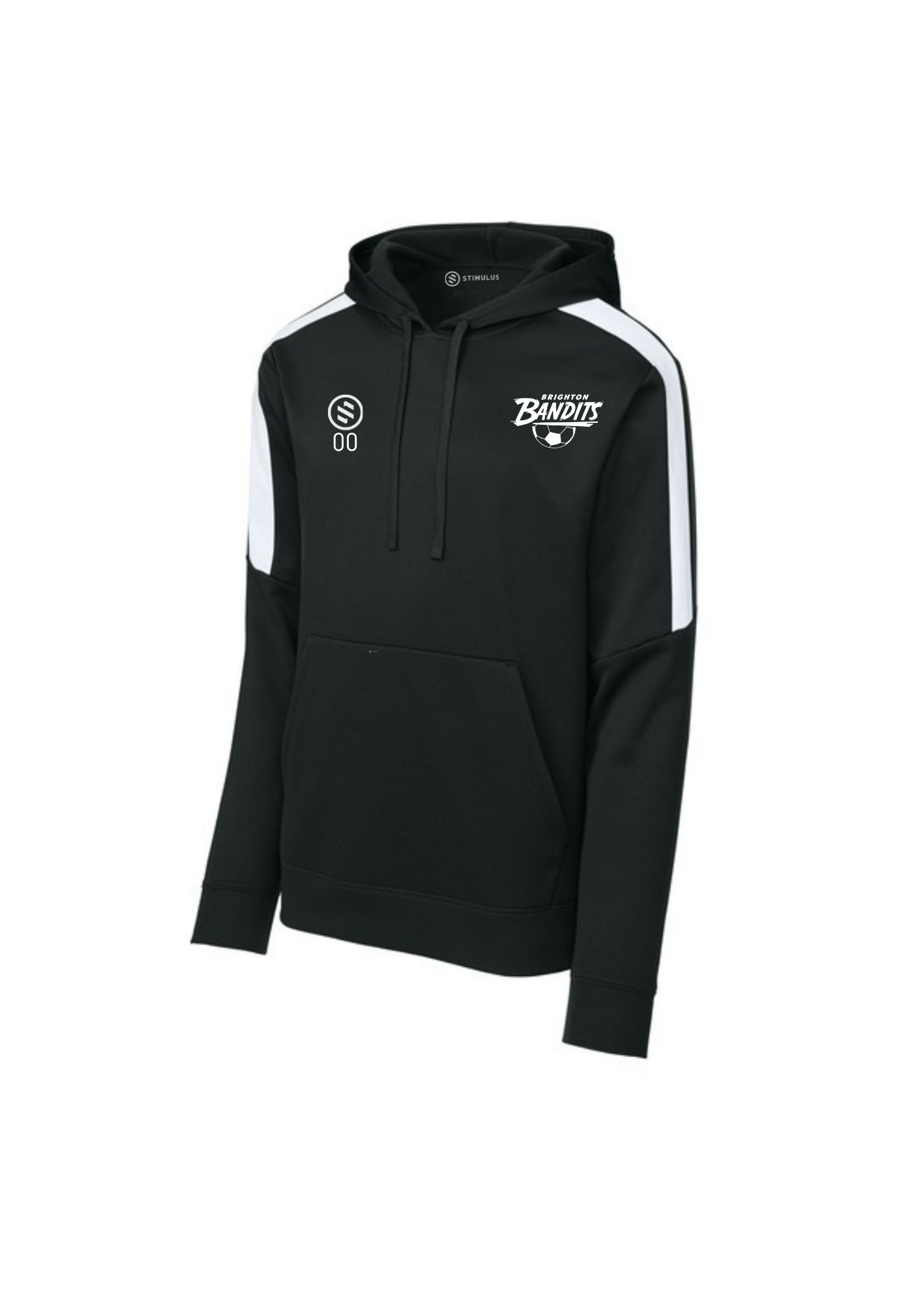 Brighton Bandits - Performance Stripe Hoodie - Adult