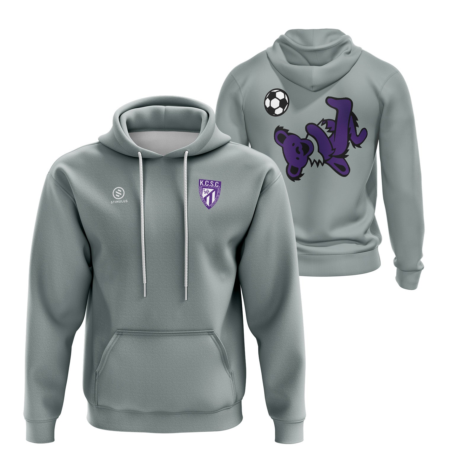 Kennesaw City SC  - Gray Pocket Hoodie