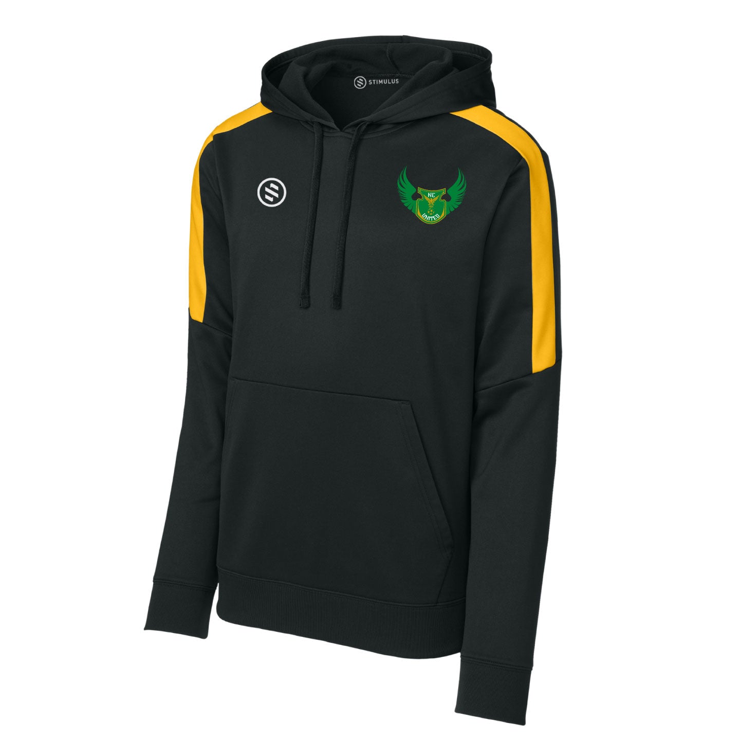 North Collins United - Performance Stripe Hoodie - Adult