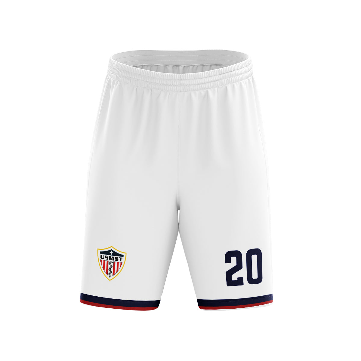 United States Medical Soccer Team - White Game Shorts