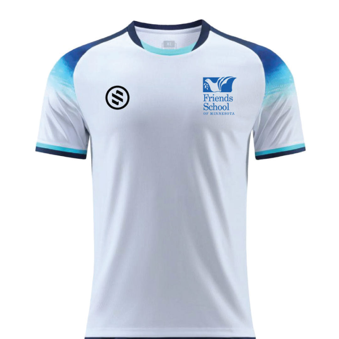 Friends School  - White Game Jersey