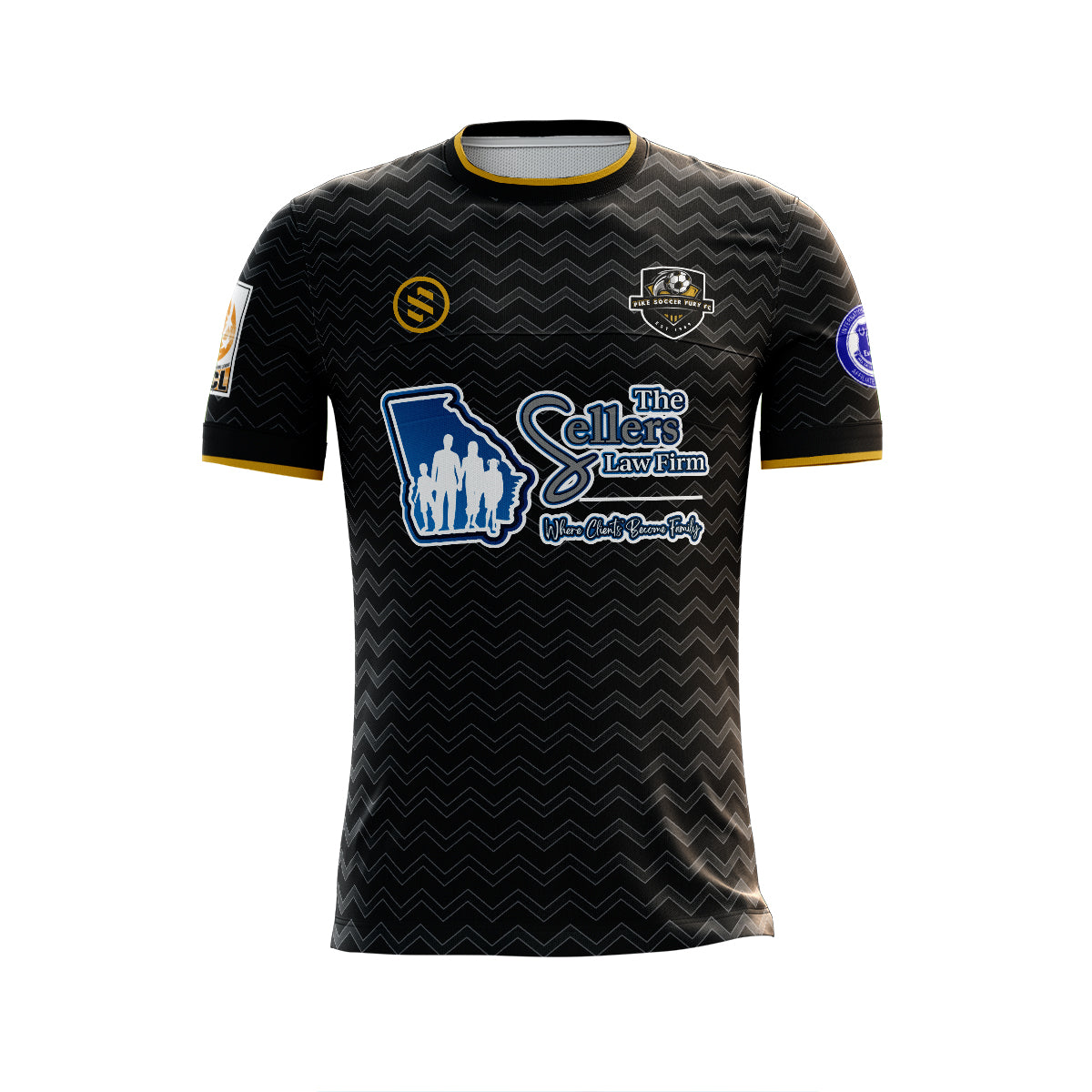 Pike Fury FC - Black Game Jersey