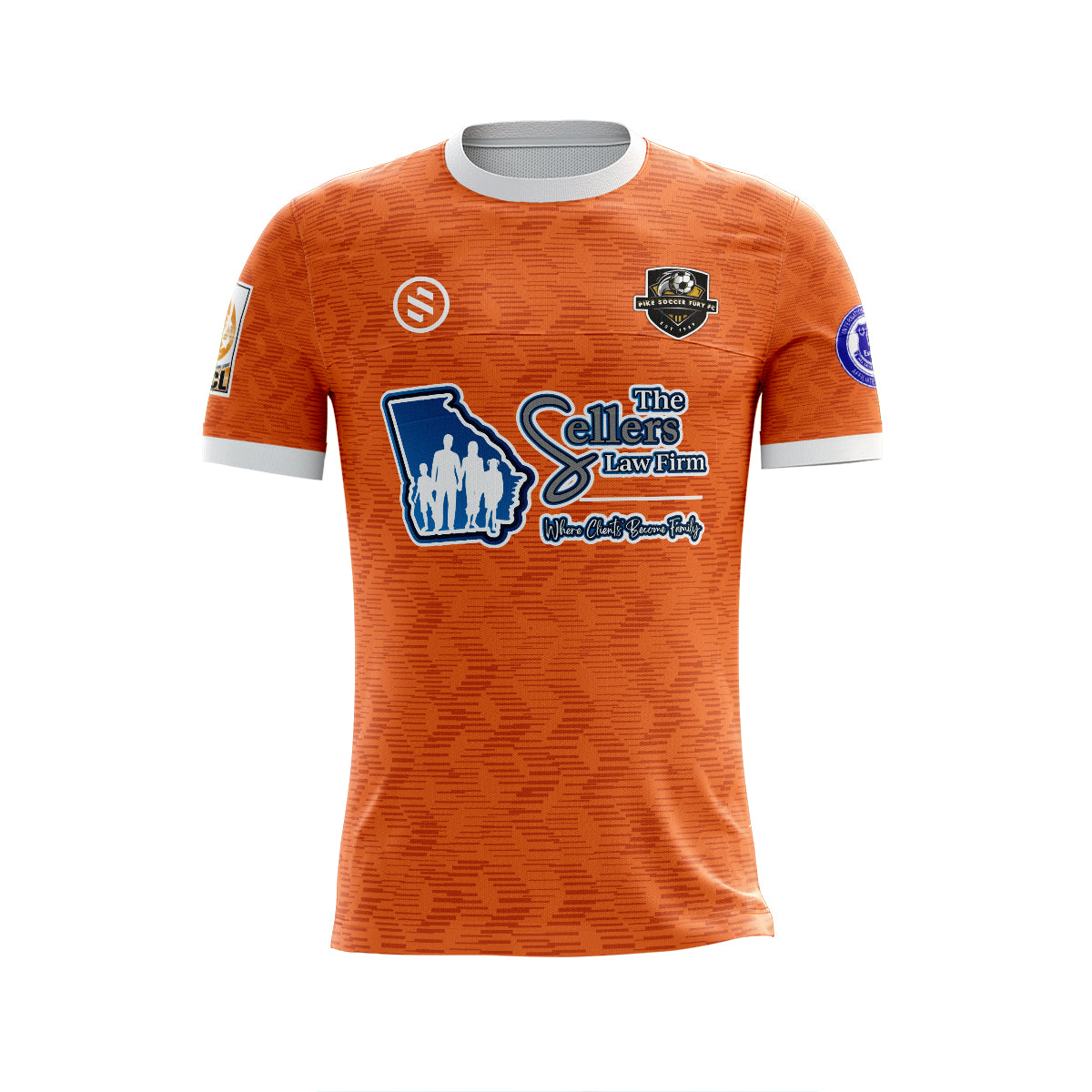 Pike Fury FC - Orange Goalkeeper Game Jersey