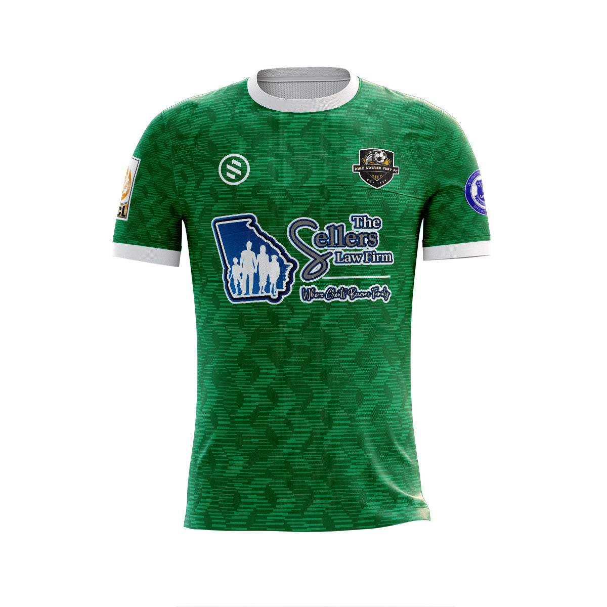 Pike Fury FC - Green Goalkeeper Game Jersey