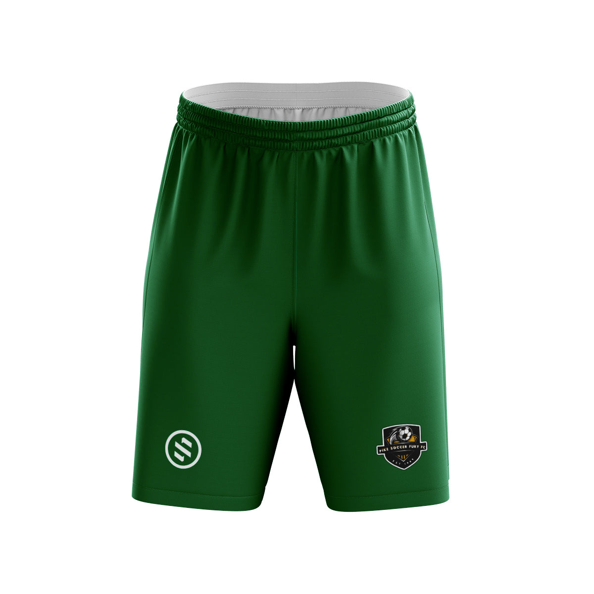 Pike Fury FC - Green Goalkeeper Game Shorts