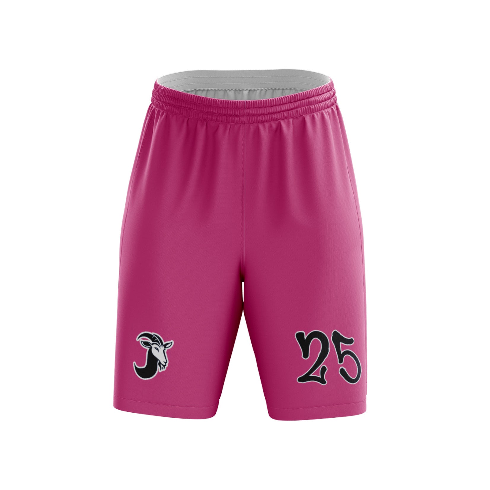 Joy Of The People - Men Pink Goalkeeper Shorts