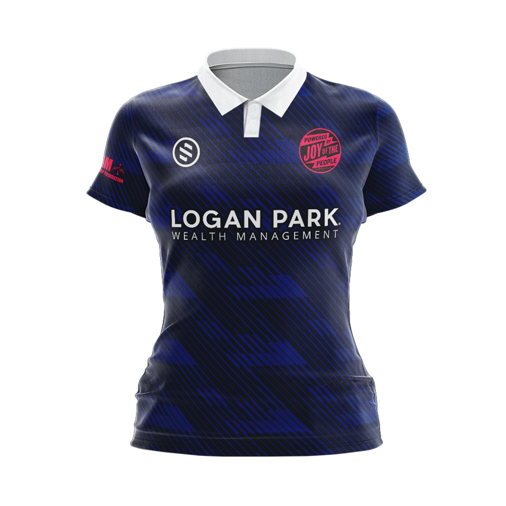 Joy Of The People  - Women Navy Buttonless Game Jersey