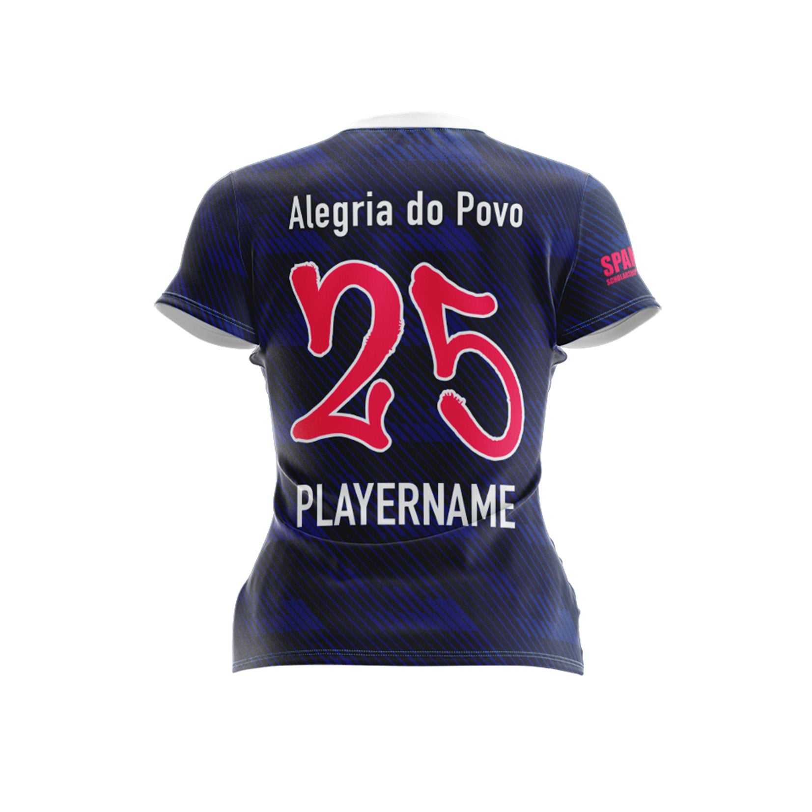 Joy Of The People  - Women Navy Buttonless Game Jersey
