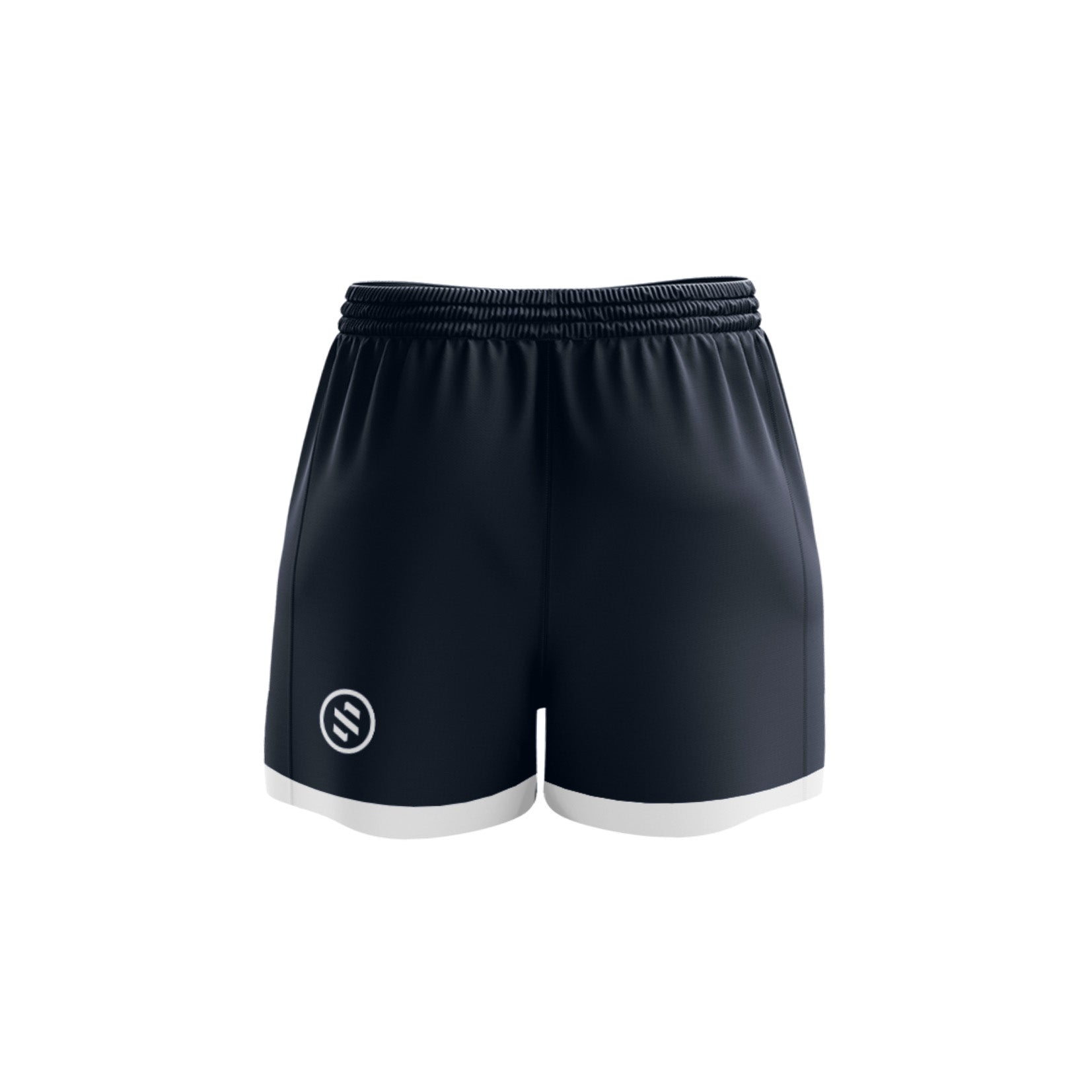 Joy Of The People  - Women Navy Game Shorts