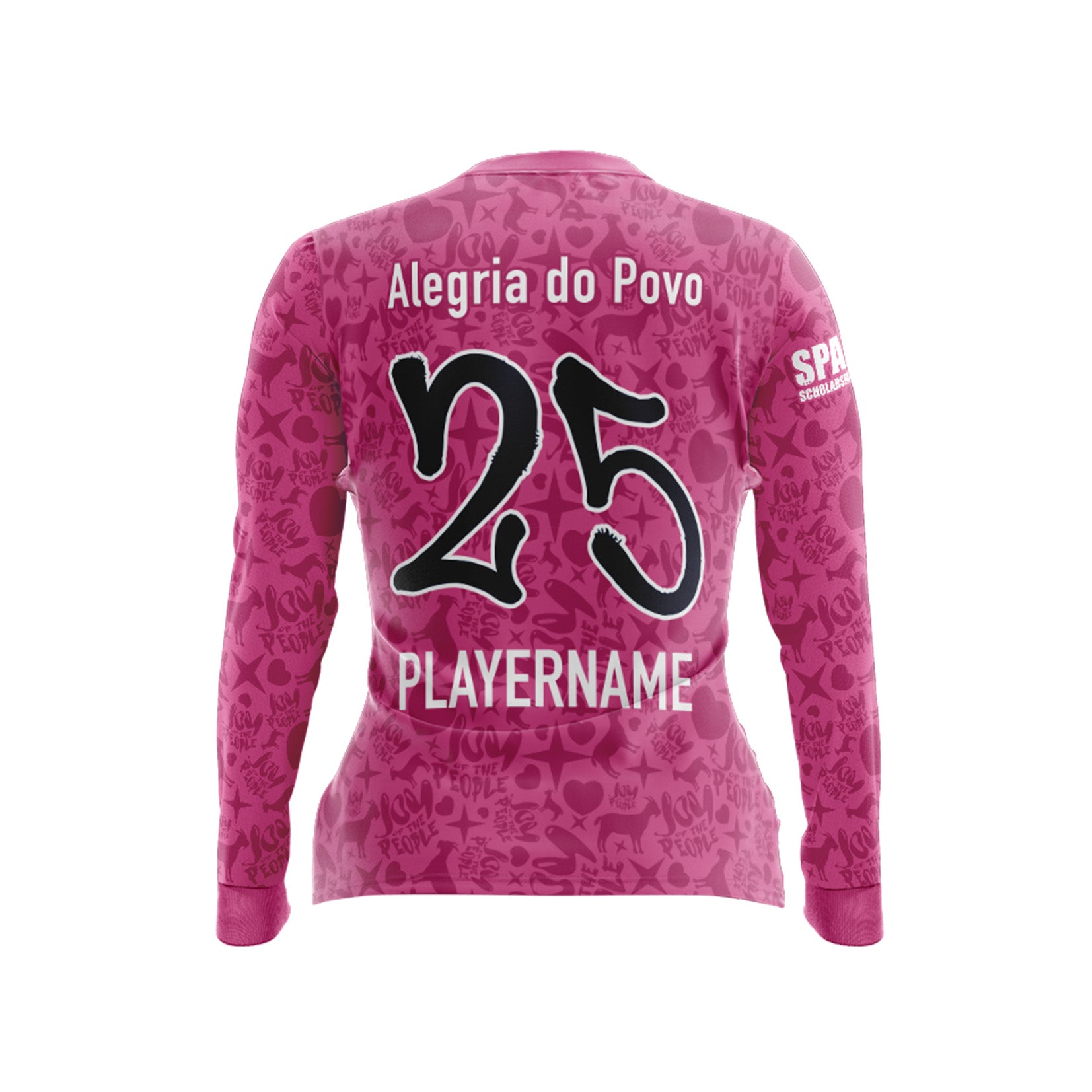Joy Of The People - Women Pink Goalkeeper Jersey