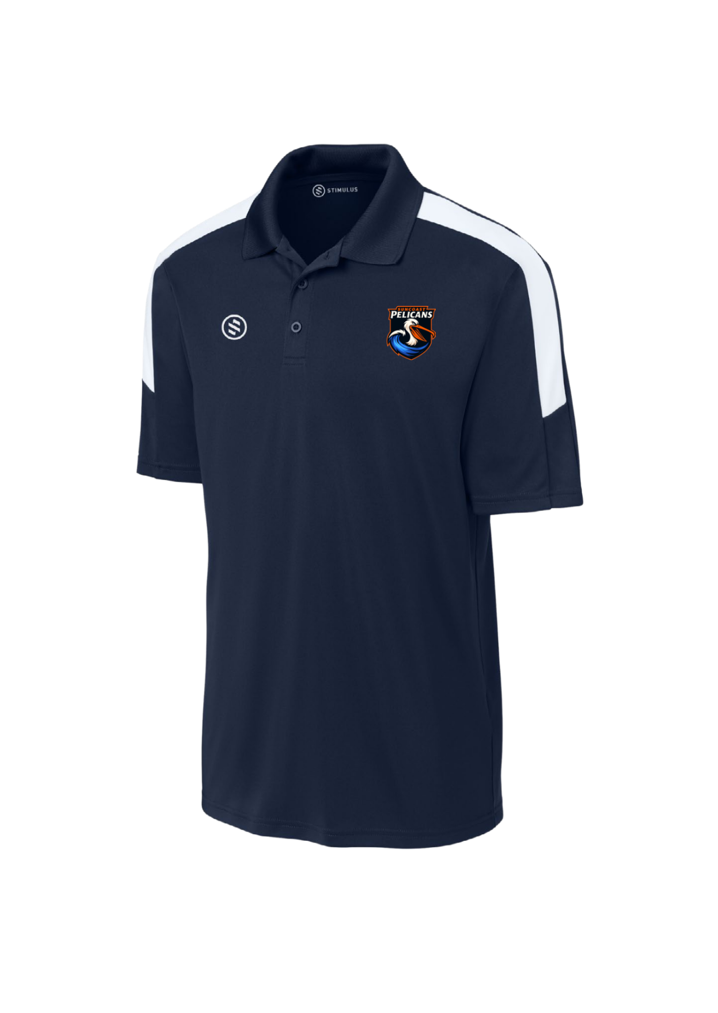 Suncoast Pelicans - Performance Stripe Polo - Women's