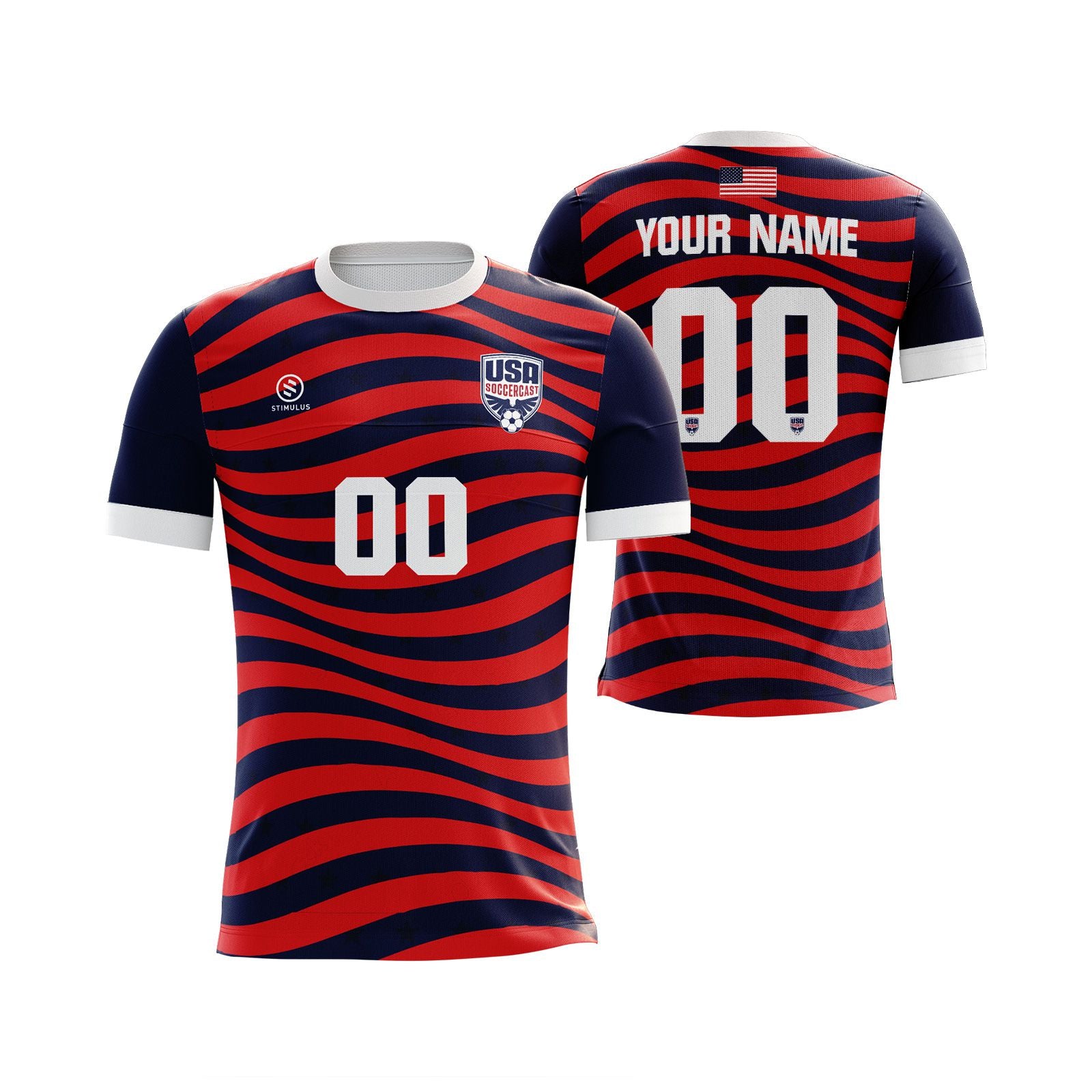 USA Soccercast - 2024 Away Jersey Short Sleeve