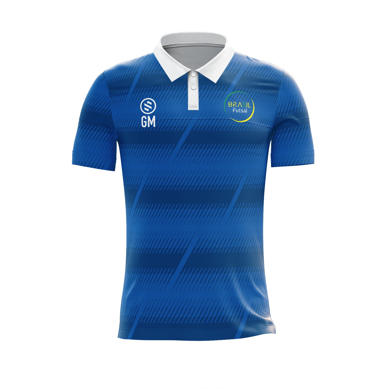 Bra5il Futsal  - Blue Polo