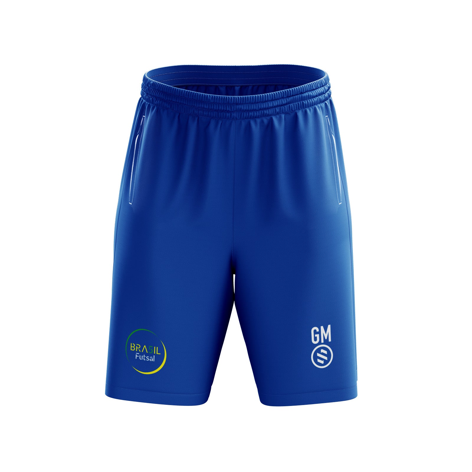 Bra5il Futsal - Blue Pocket Shorts