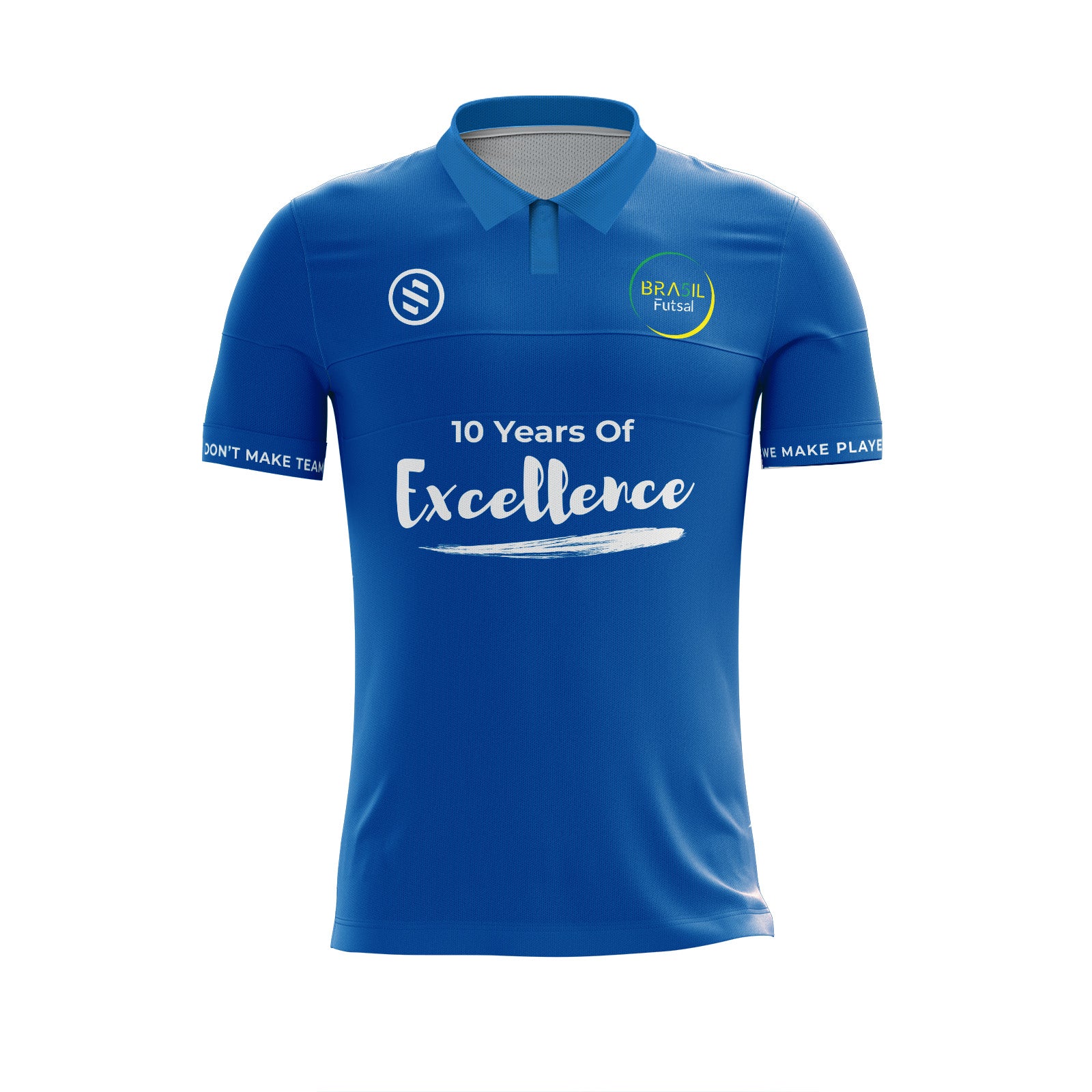 Bra5il Futsal - Blue Polo Jersey