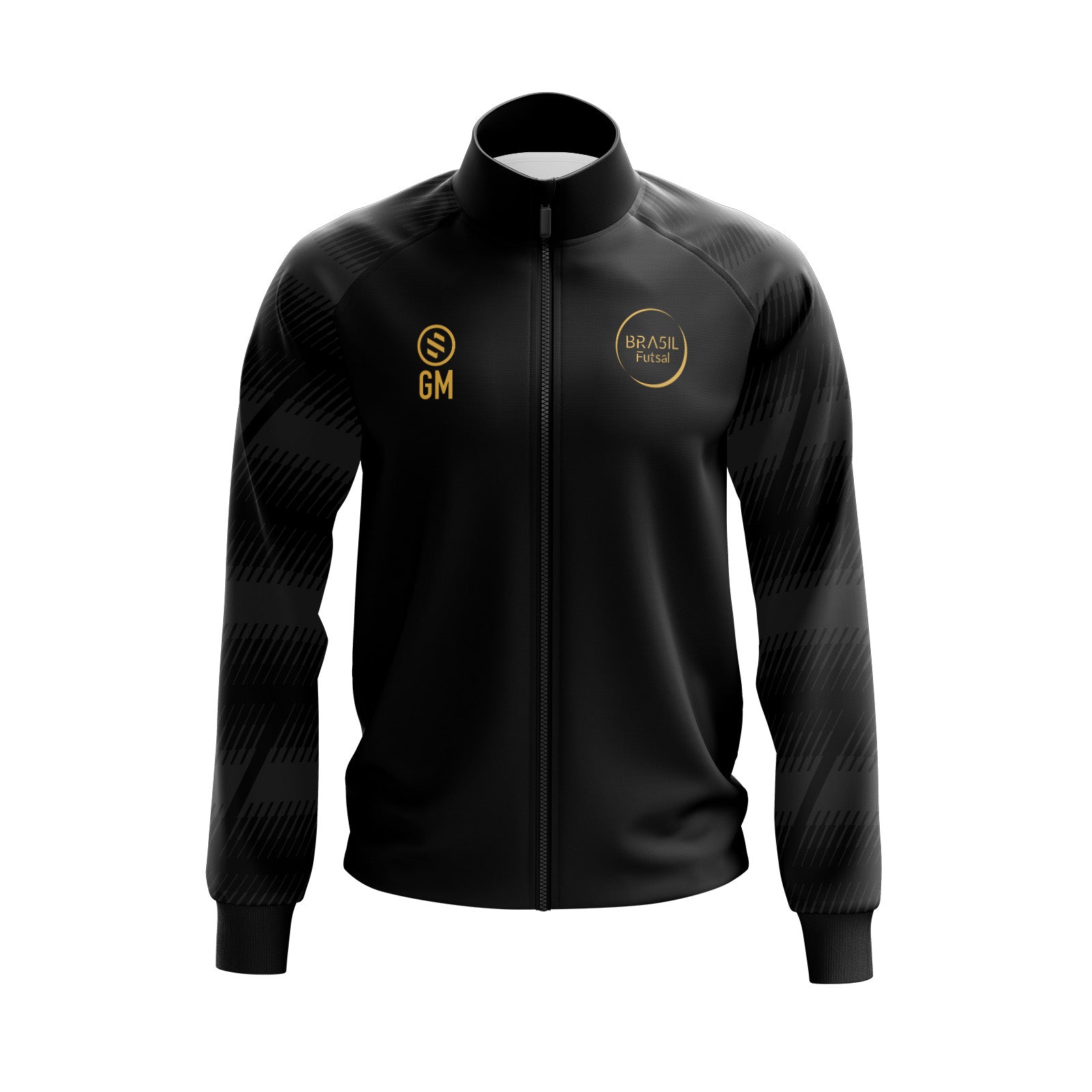 Bra5il Futsal - Black Full Zip Jacket