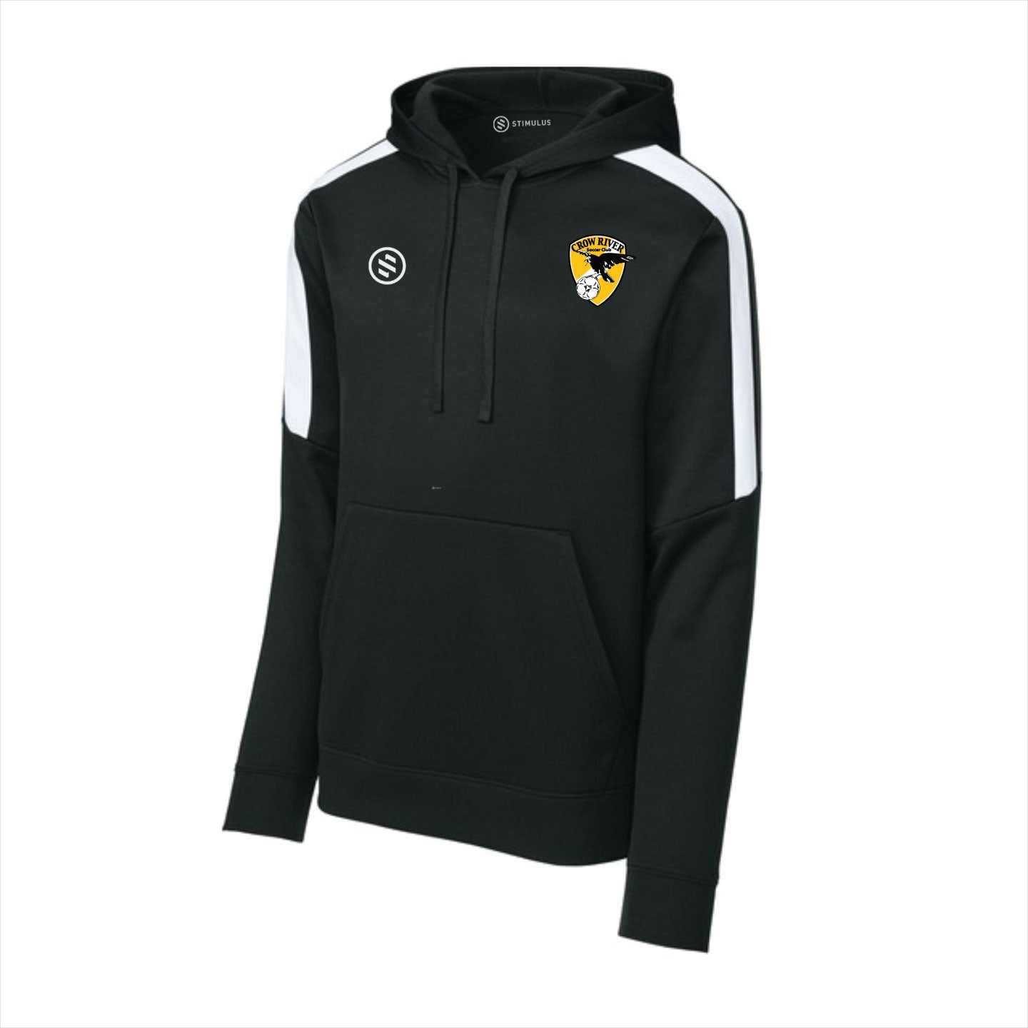 Crow River - Performance Stripe Hoodie - Men's