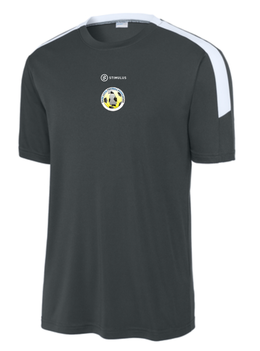 St Lucia FA-Competitor Crew Tee