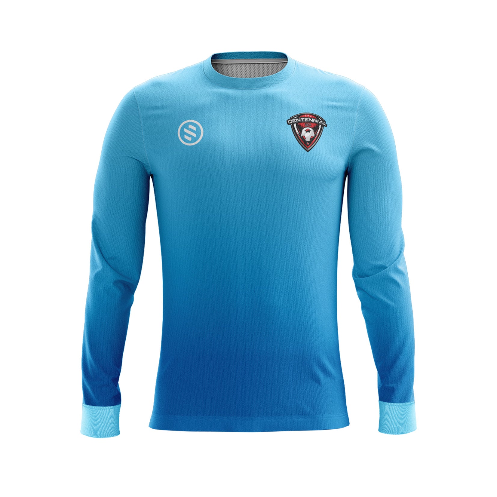 Centennial Soccer Club -  Blue Goalkeeper Game Jersey(Long Sleeve)
