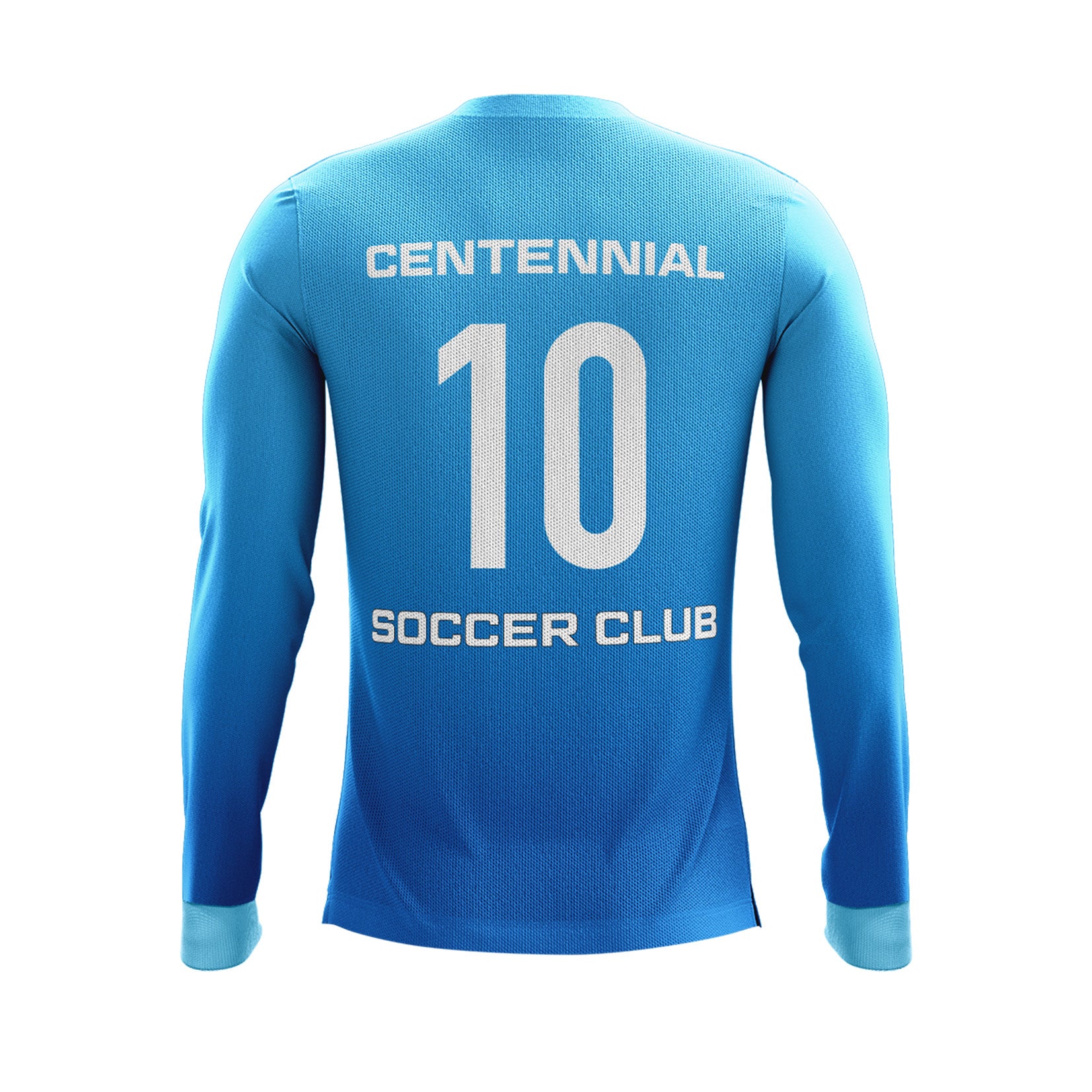 Centennial Soccer Club -  Blue Goalkeeper Game Jersey(Long Sleeve)