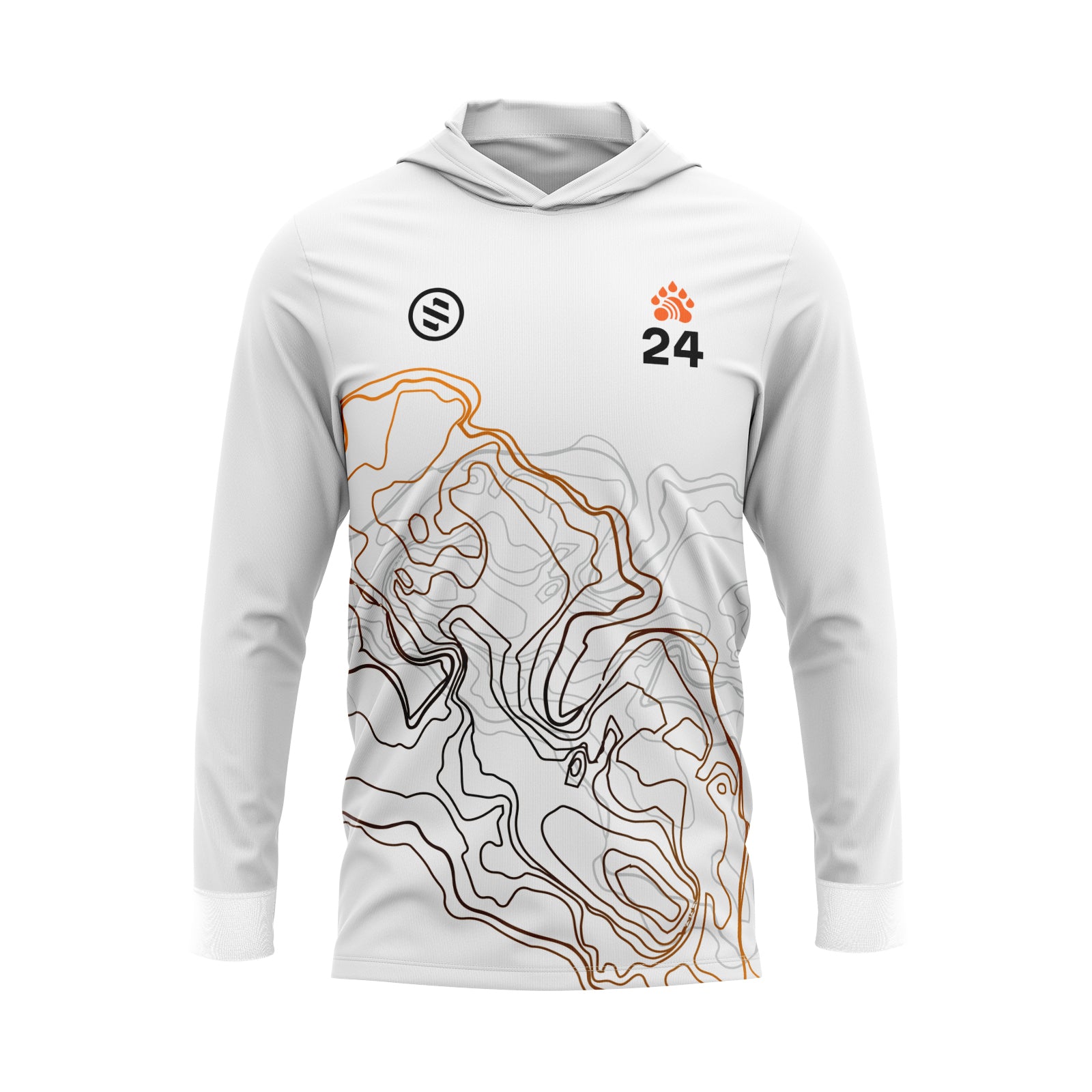 White Bear Lake Ultimate - White Lightweight Hoodie