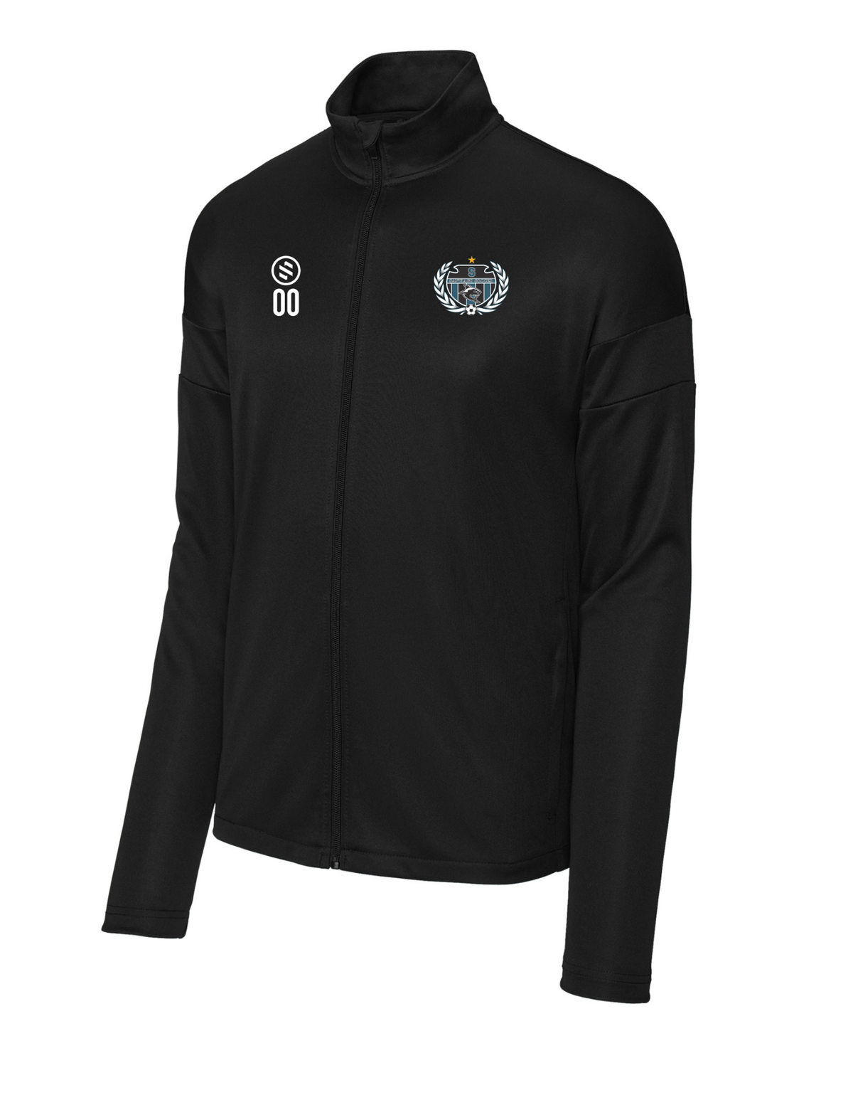 Santiago Soccer HS - Profit FullZip Jacket - Men's - Black