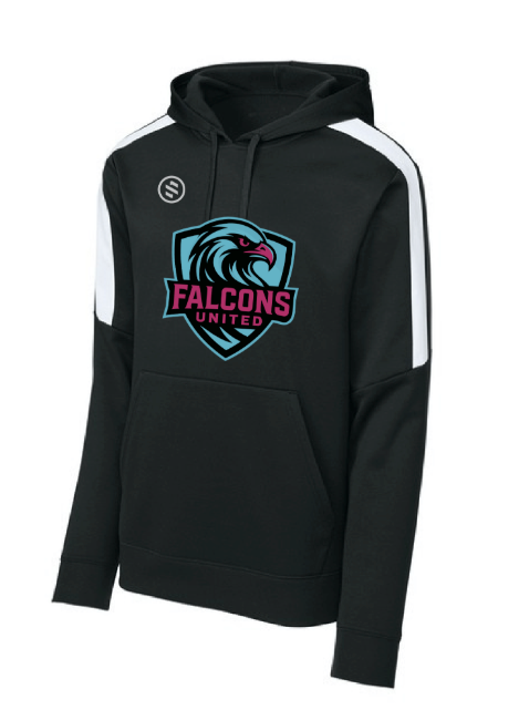 Falcons United - Performance Stripe Hoodie - Adult