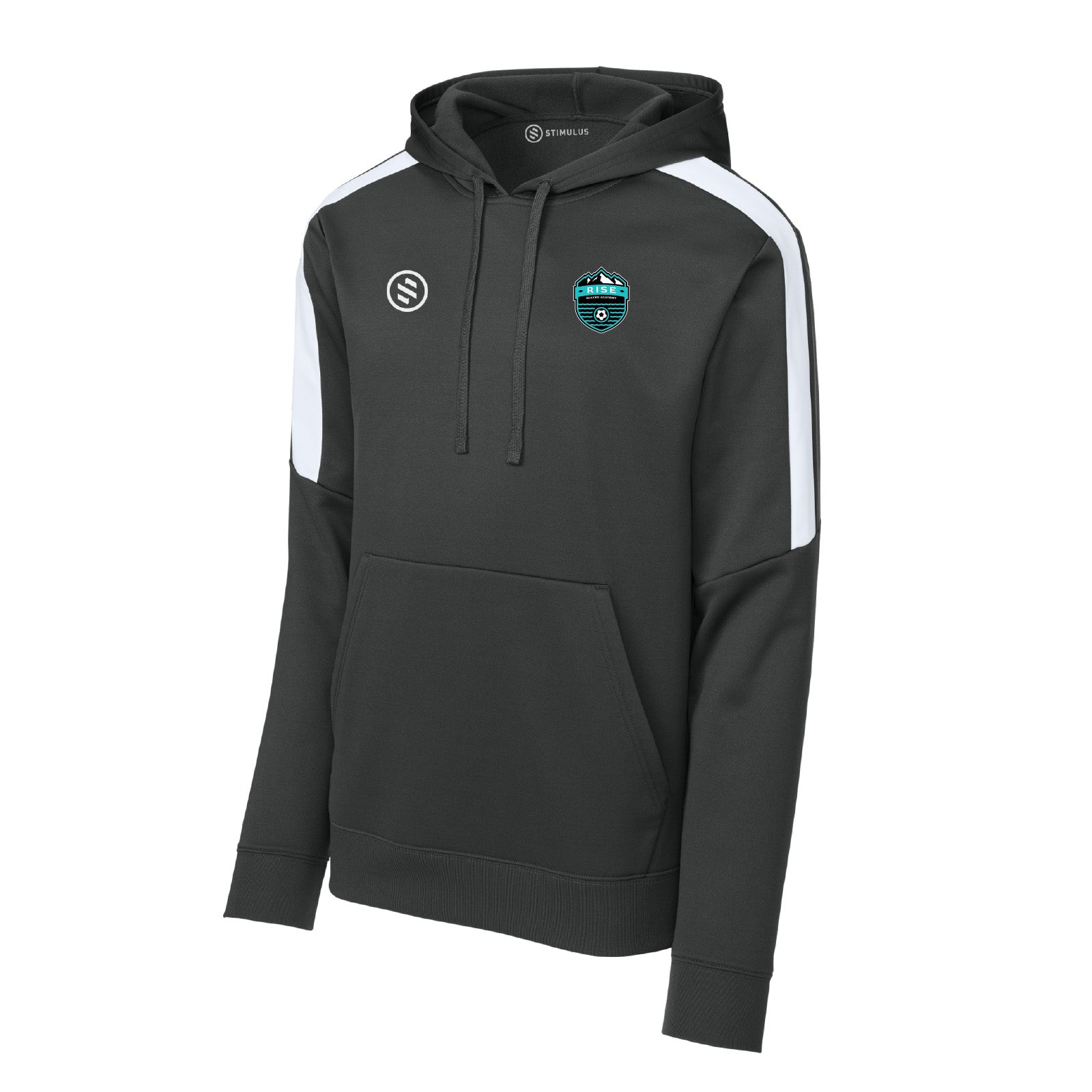 Rise Soccer Academy - Performance Stripe Hoodie