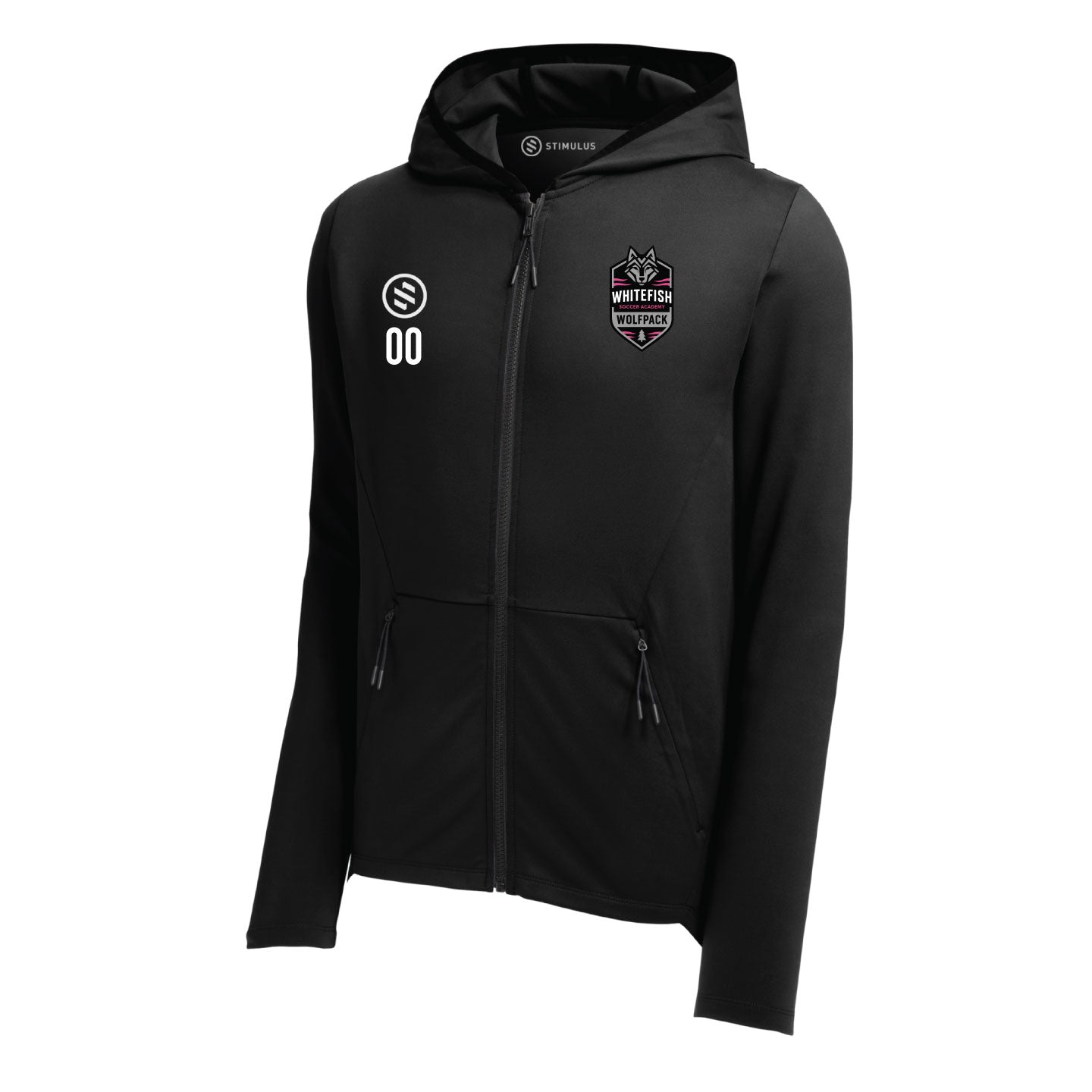 Whitefish Soccer Academy - Performance Zip Hoodie – Men’s