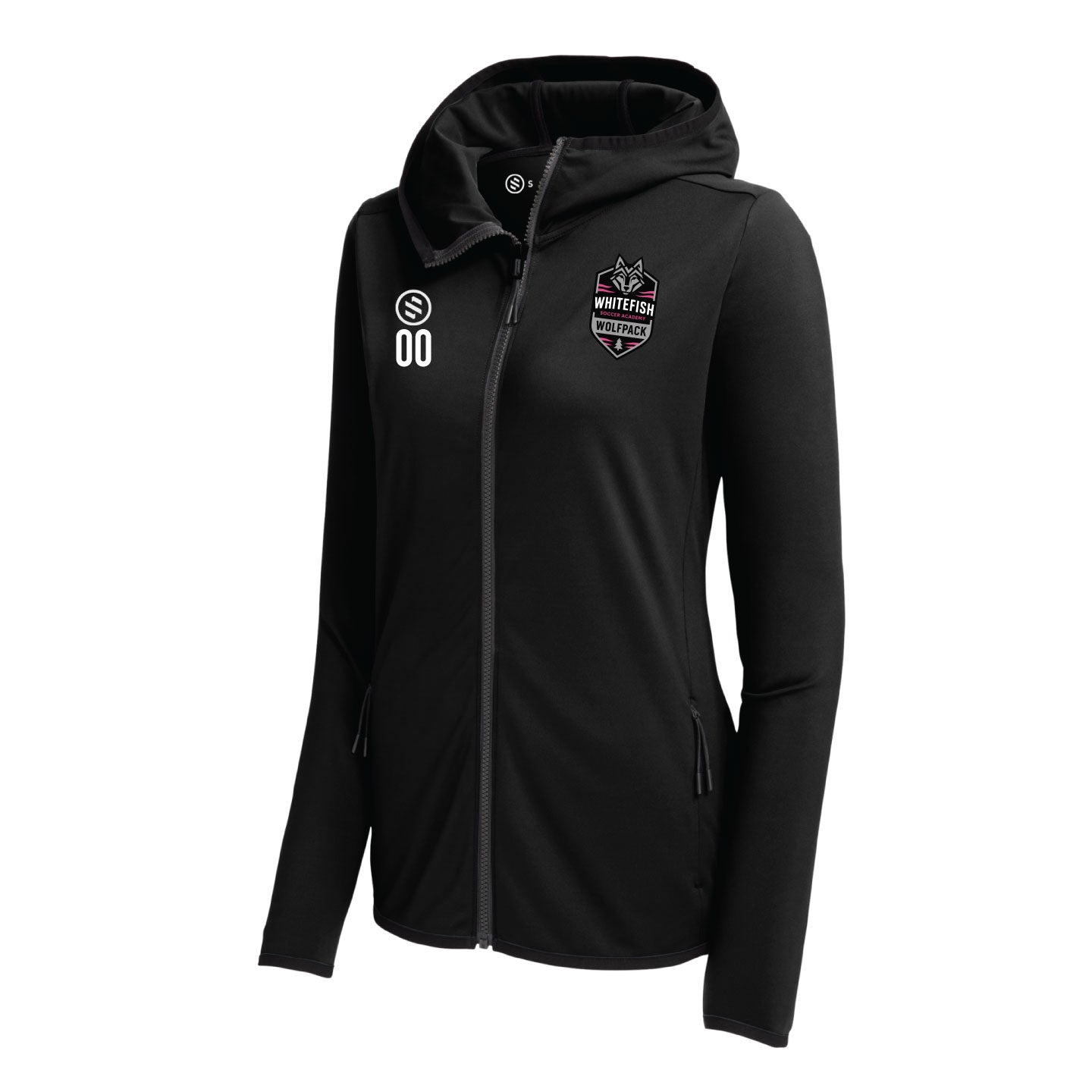Whitefish Soccer Academy - Performance Zip Hoodie – Women’s