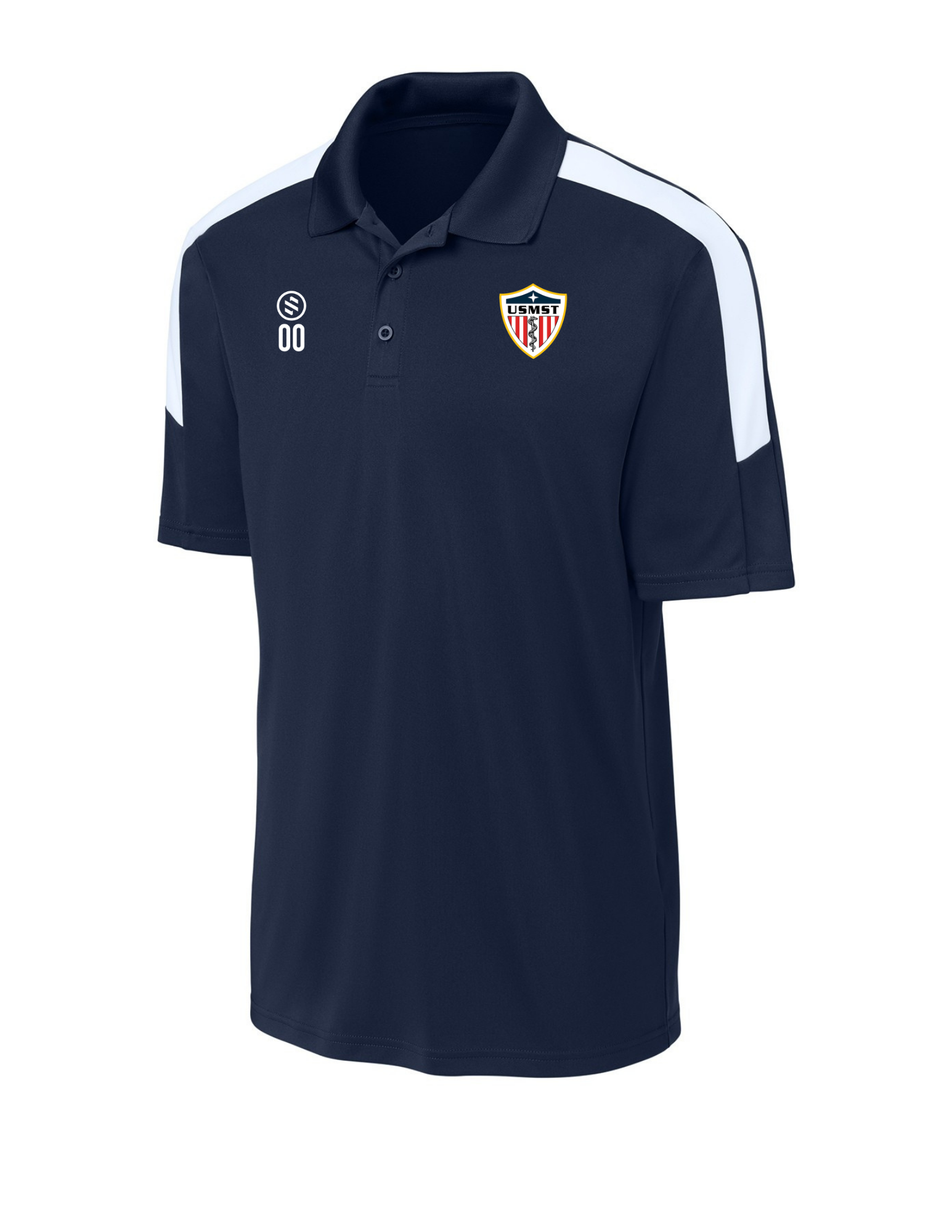 United States Medical Soccer Team - Performance Stripe Polo - Men's