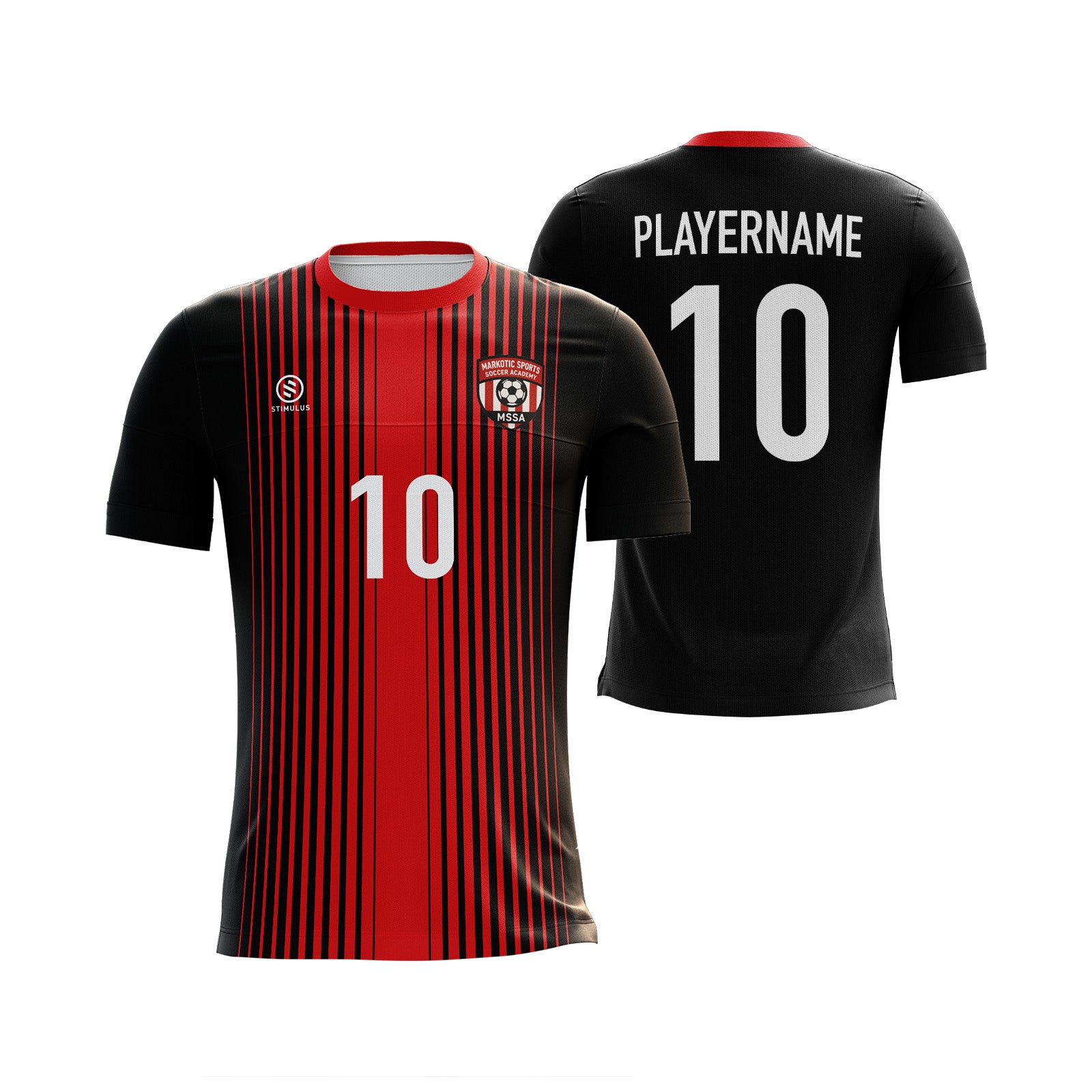Markotic  - Black/Red Game Jersey