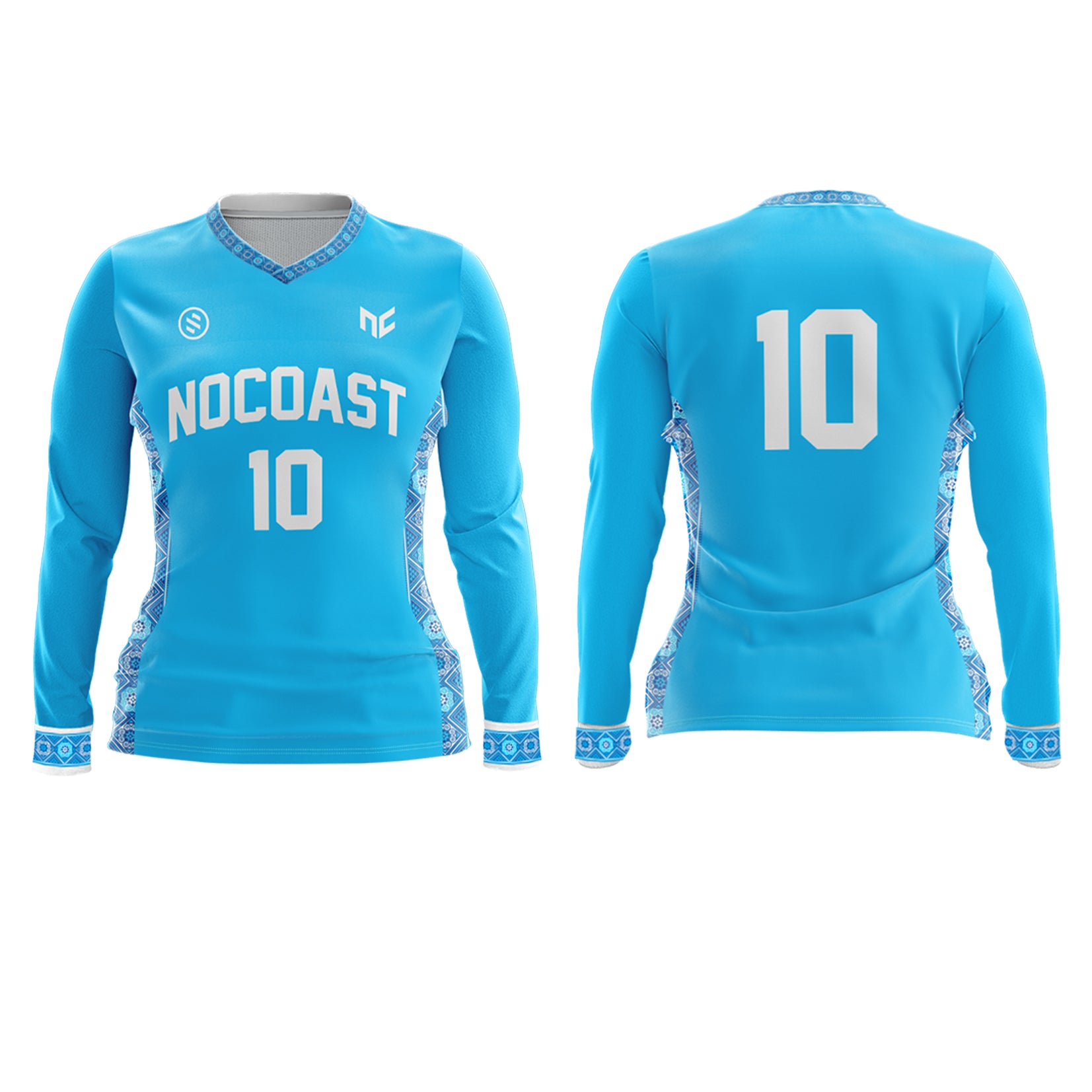 NOCOAST  - Blue Long Sleeve Jersey