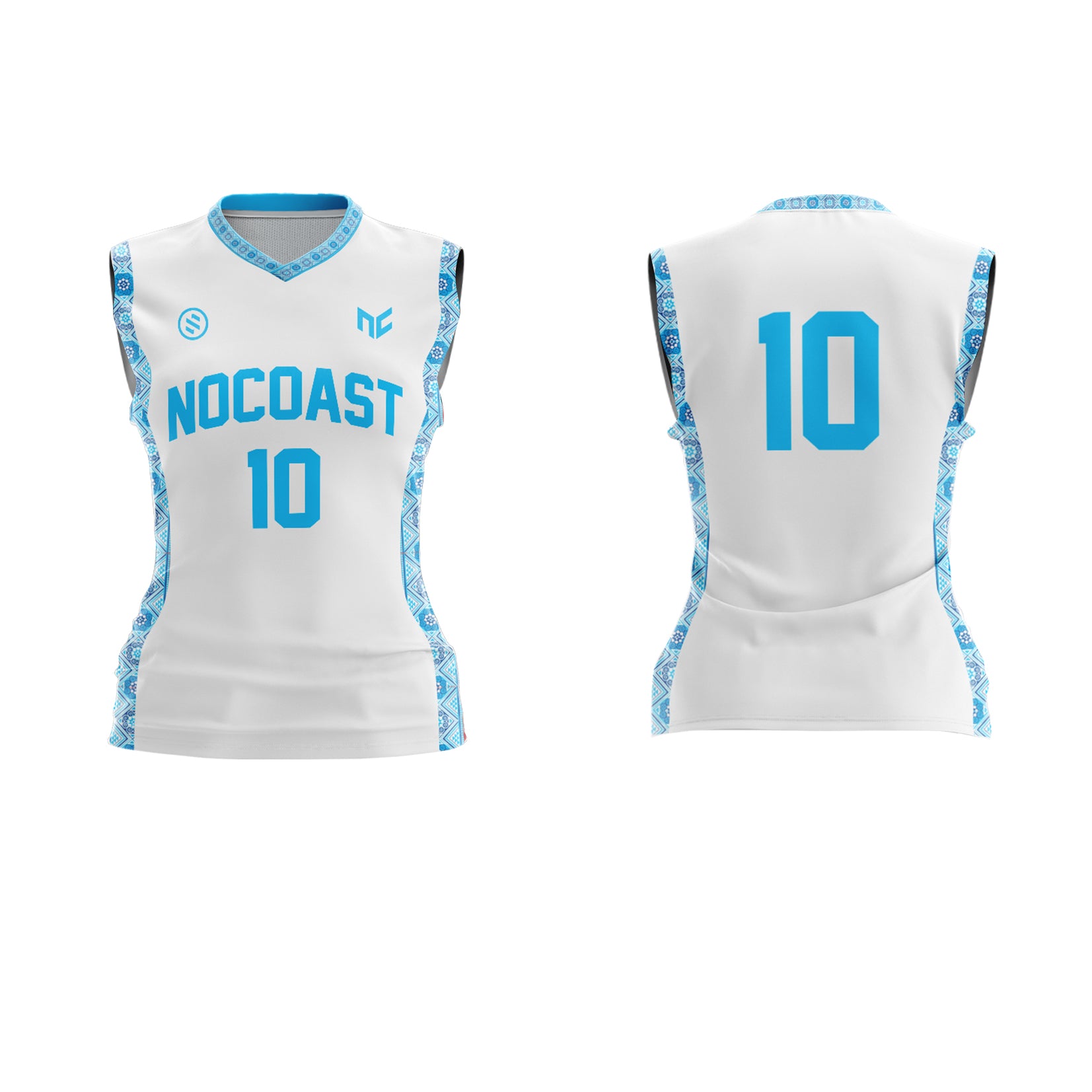 NOCOAST  - White Sleeveless Jersey