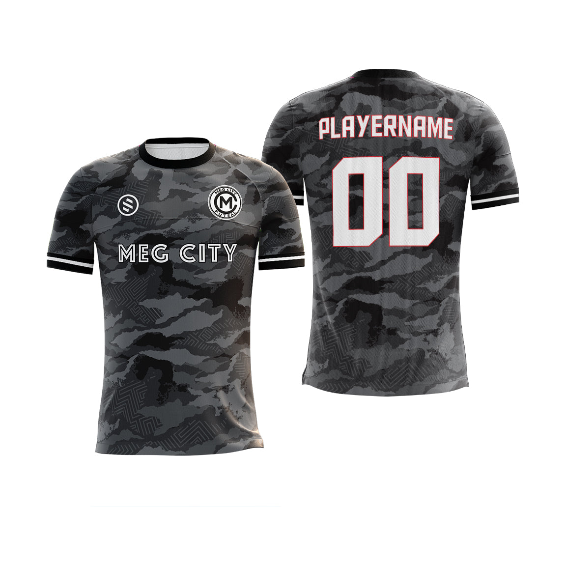 Meg City Futsal - Grey Jersey