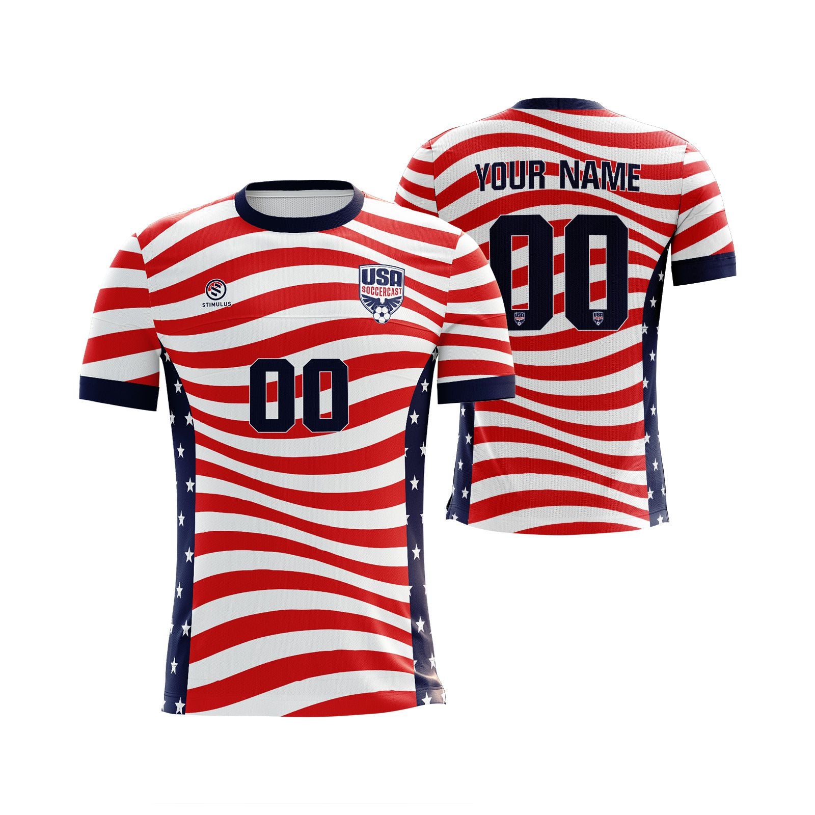 USA Soccercast - 2024 Home Jersey Short Sleeve