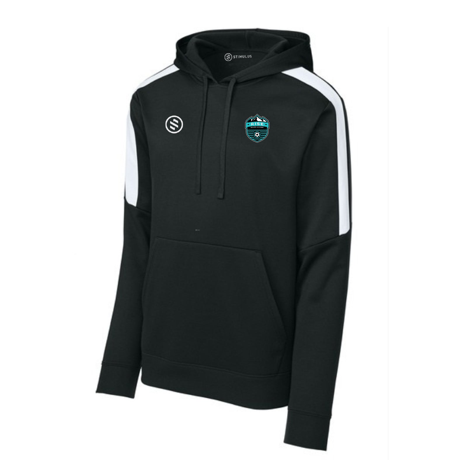 Rise Soccer Academy - Performance Stripe Hoodie