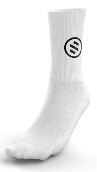 F4 Soccer Training - White Crew Socks
