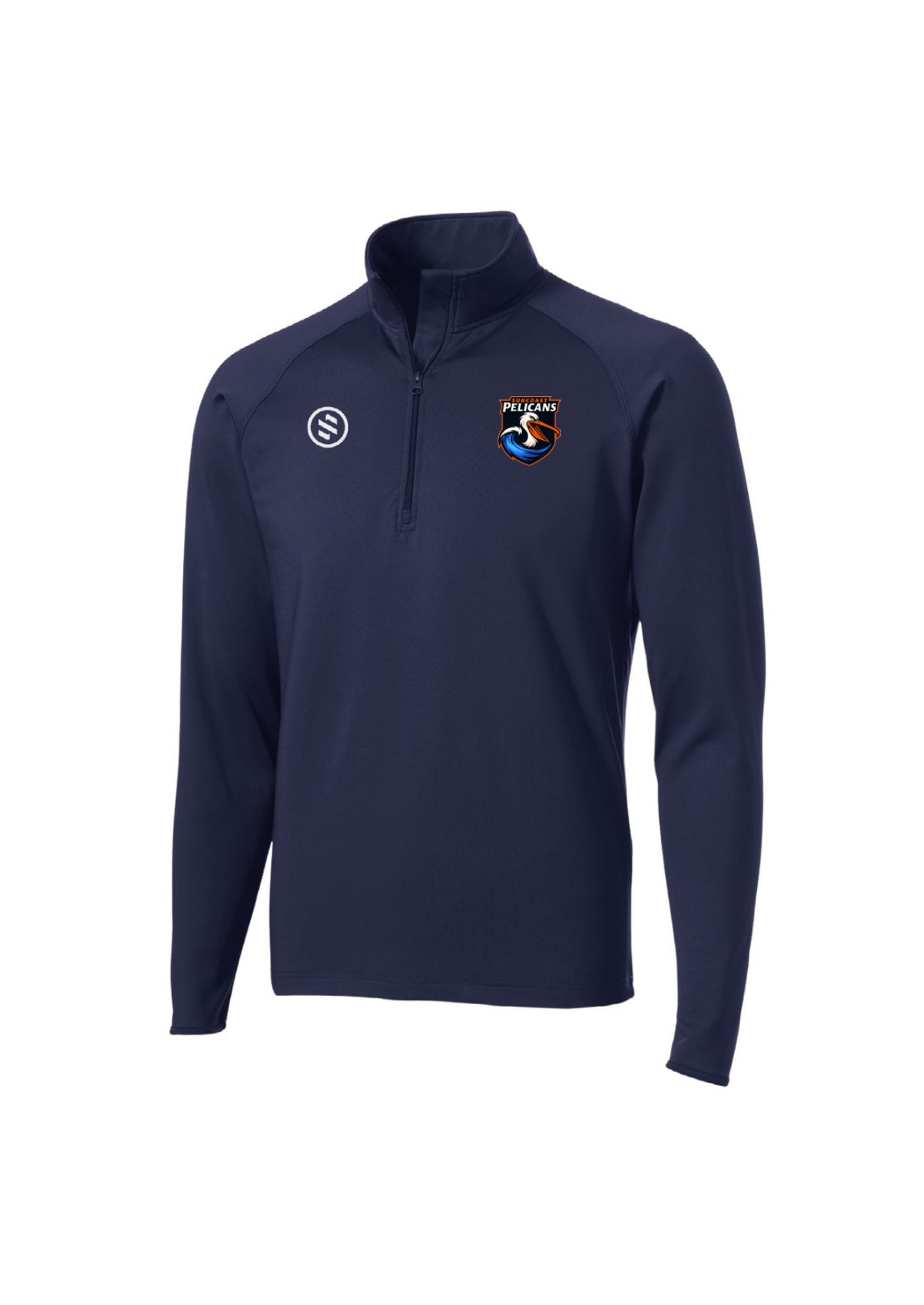 Suncoast Pelicans - 1/4-Zip Pullover - Men’s