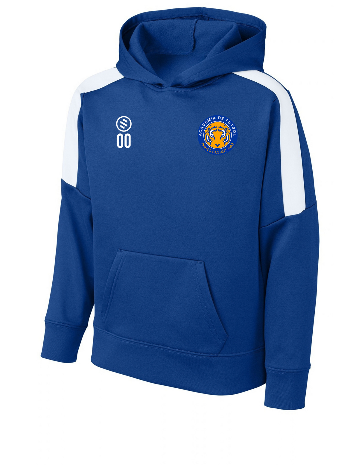 Tigres San Antonio - Performance Stripe Hoodie - Youth