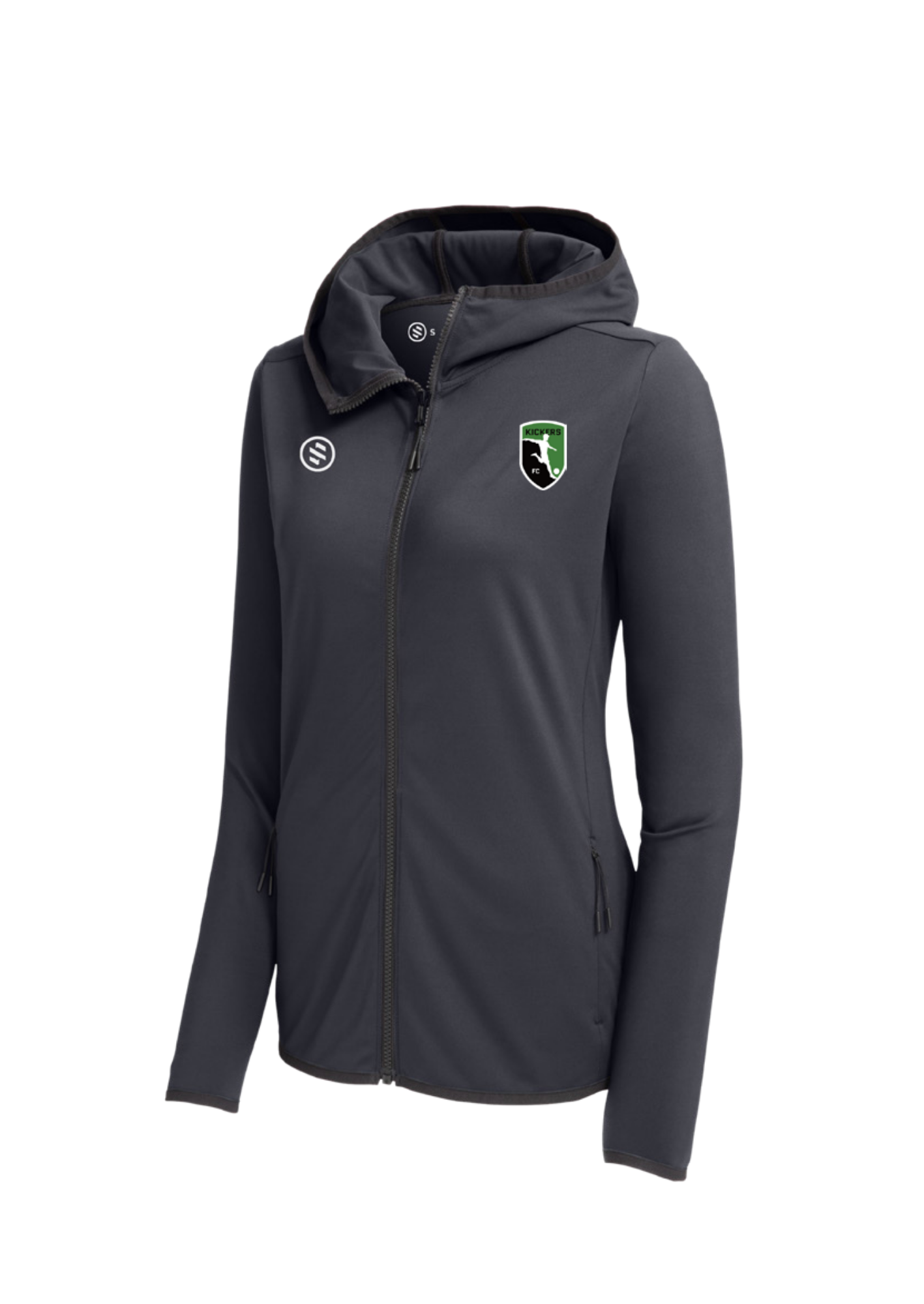 Performance Zip Hoodie – Women’s - Kickers FC Coaches