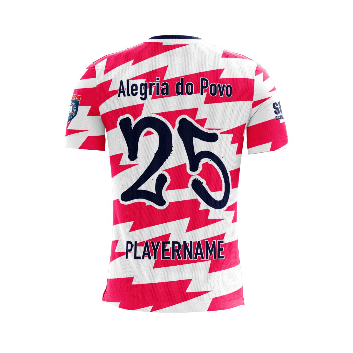 Joy Of The People  - Men Pink Game Jersey