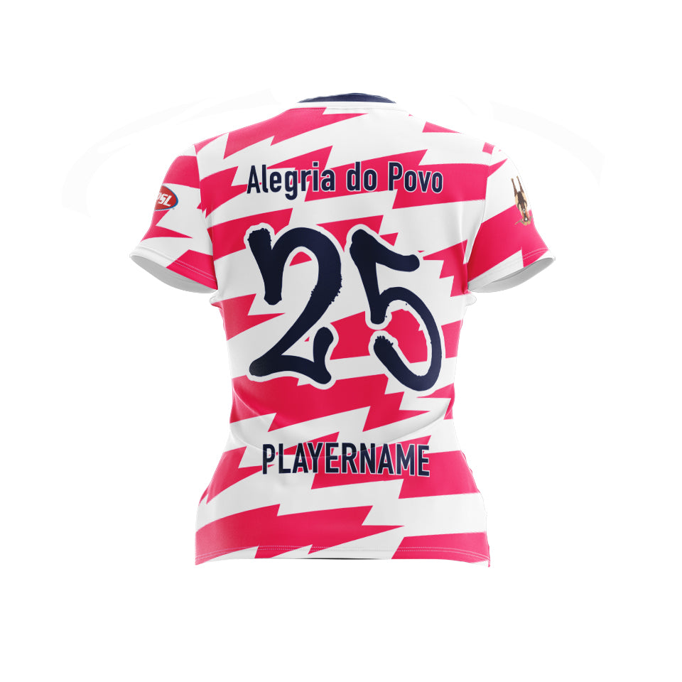 Joy Of The People  - Women Pink Game Jersey