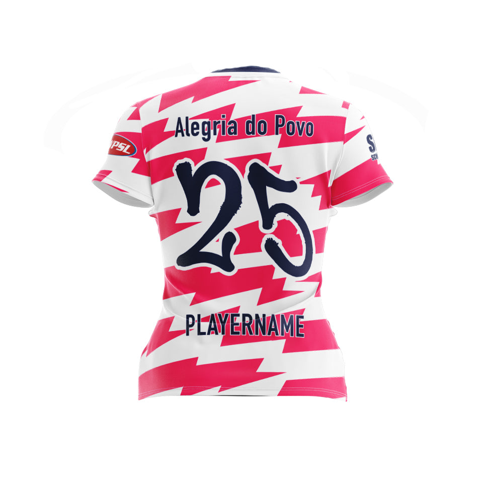 Joy Of The People  - Women Pink Game Jersey