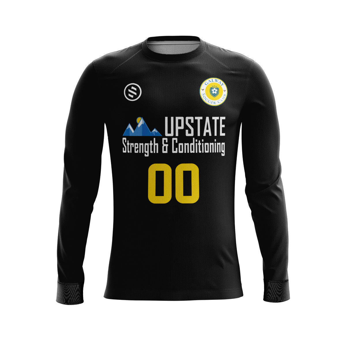 Galway Soccer Club - Black Goalkeeper Jersey