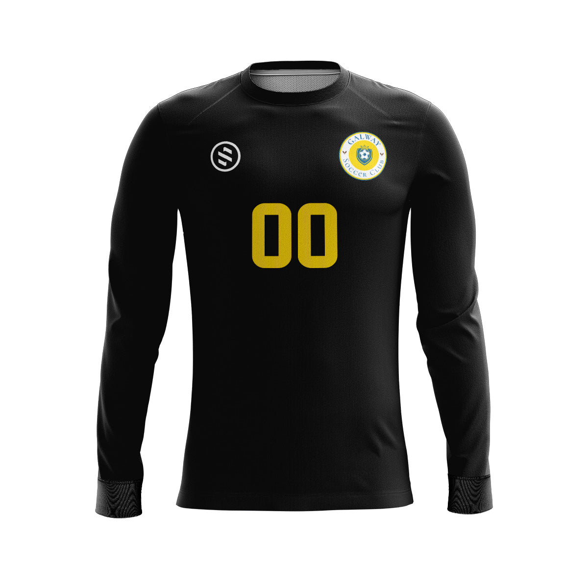 Galway Soccer Club - Black Goalkeeper Jersey