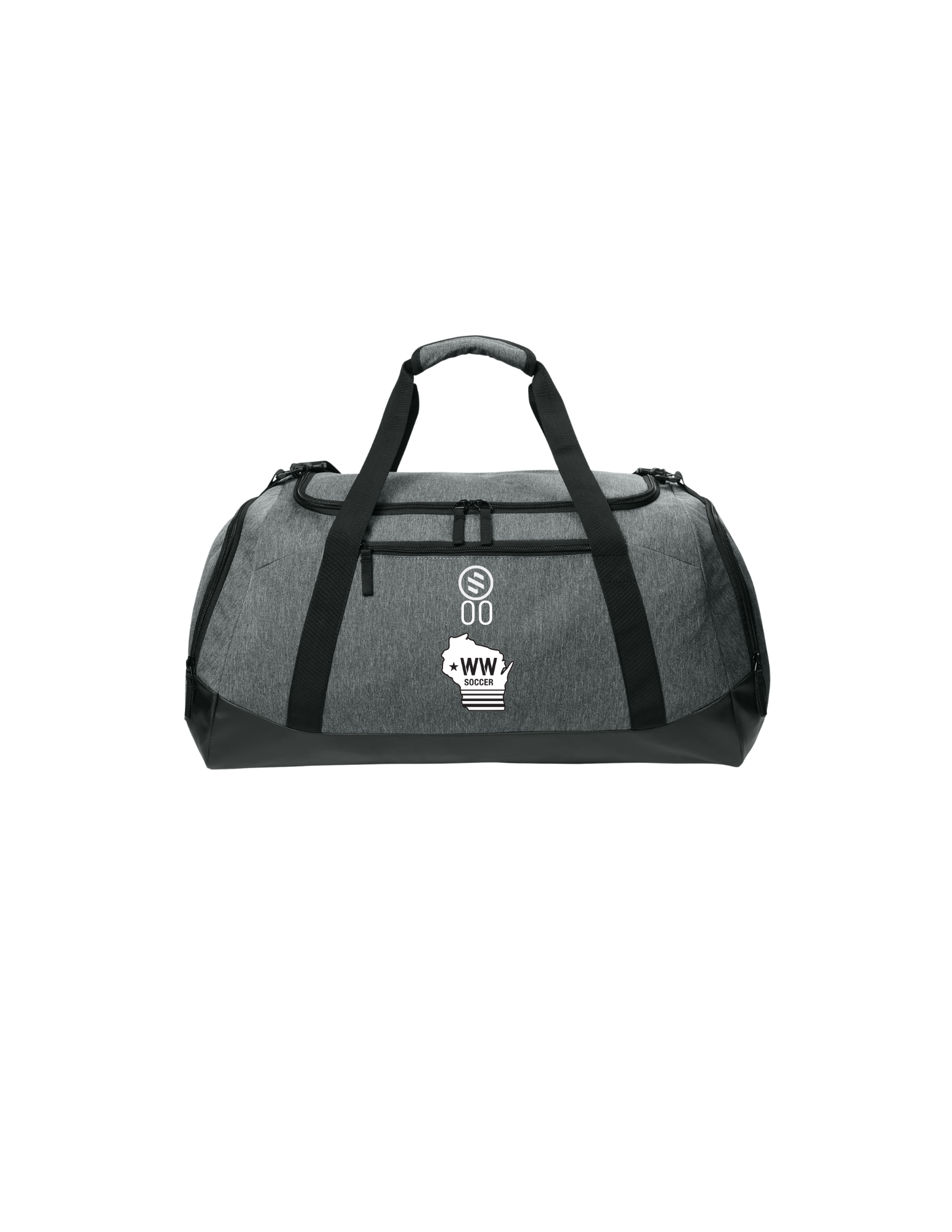 Western Wisconsin Coaches - Pro TeamDuffle - Heather Grey
