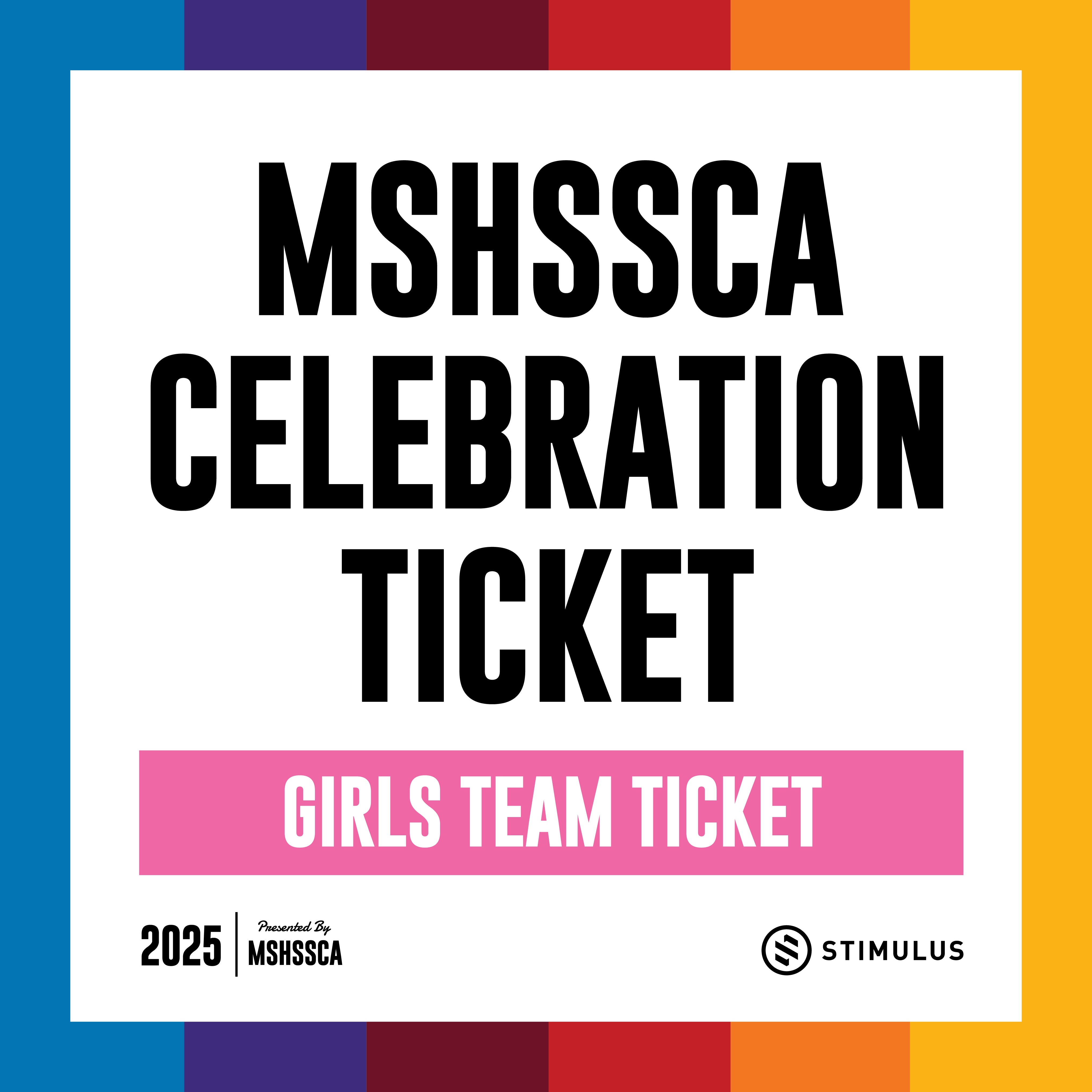 MSHSSCA Team Celebration Ticket