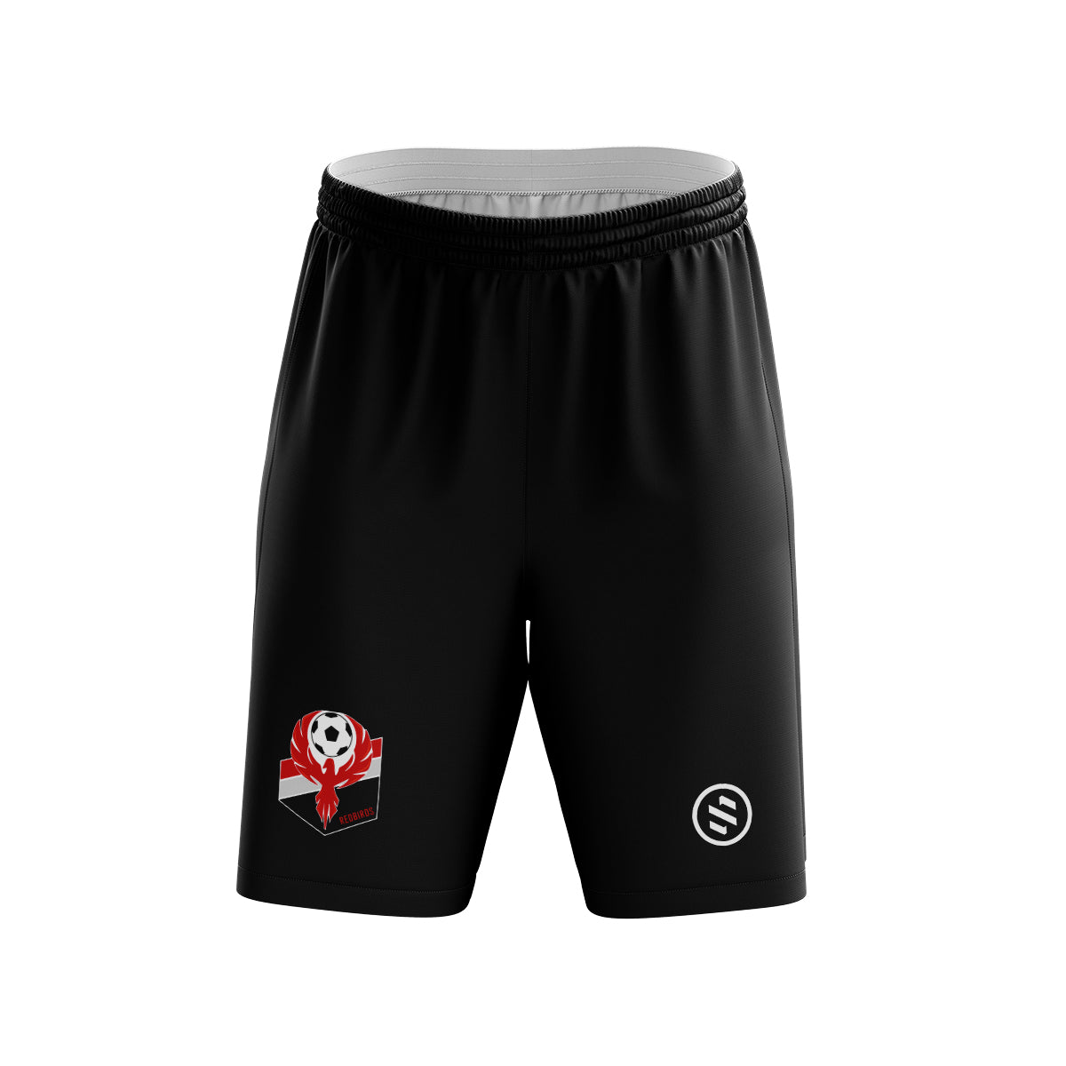Alexandria Redbirds - Black Game Shorts
